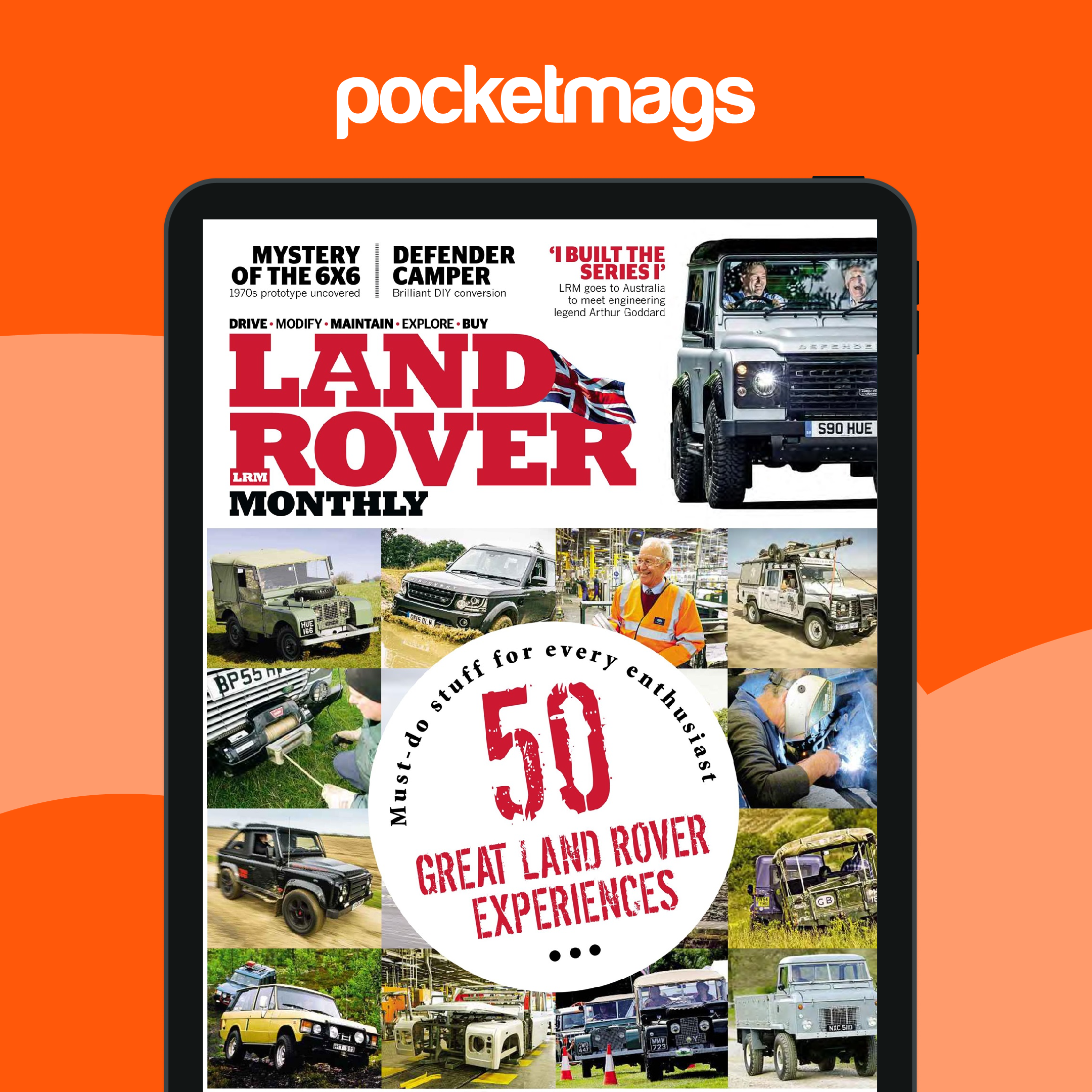 Range Rover Register Magazine Land Rover Monthly Magazine - December 2016 Back Issue