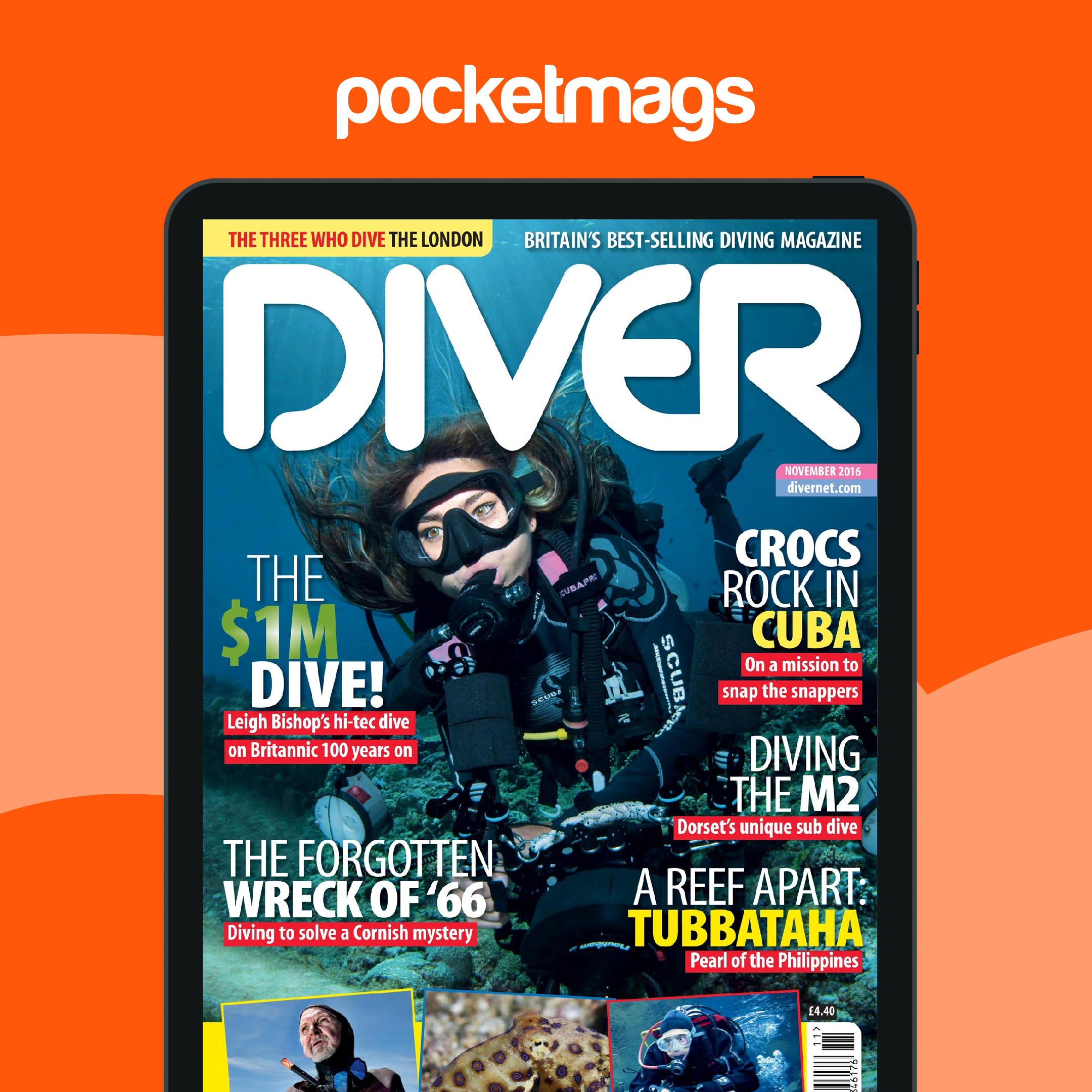 DIVER Magazine - NOVEMBER 2016 Back Issue