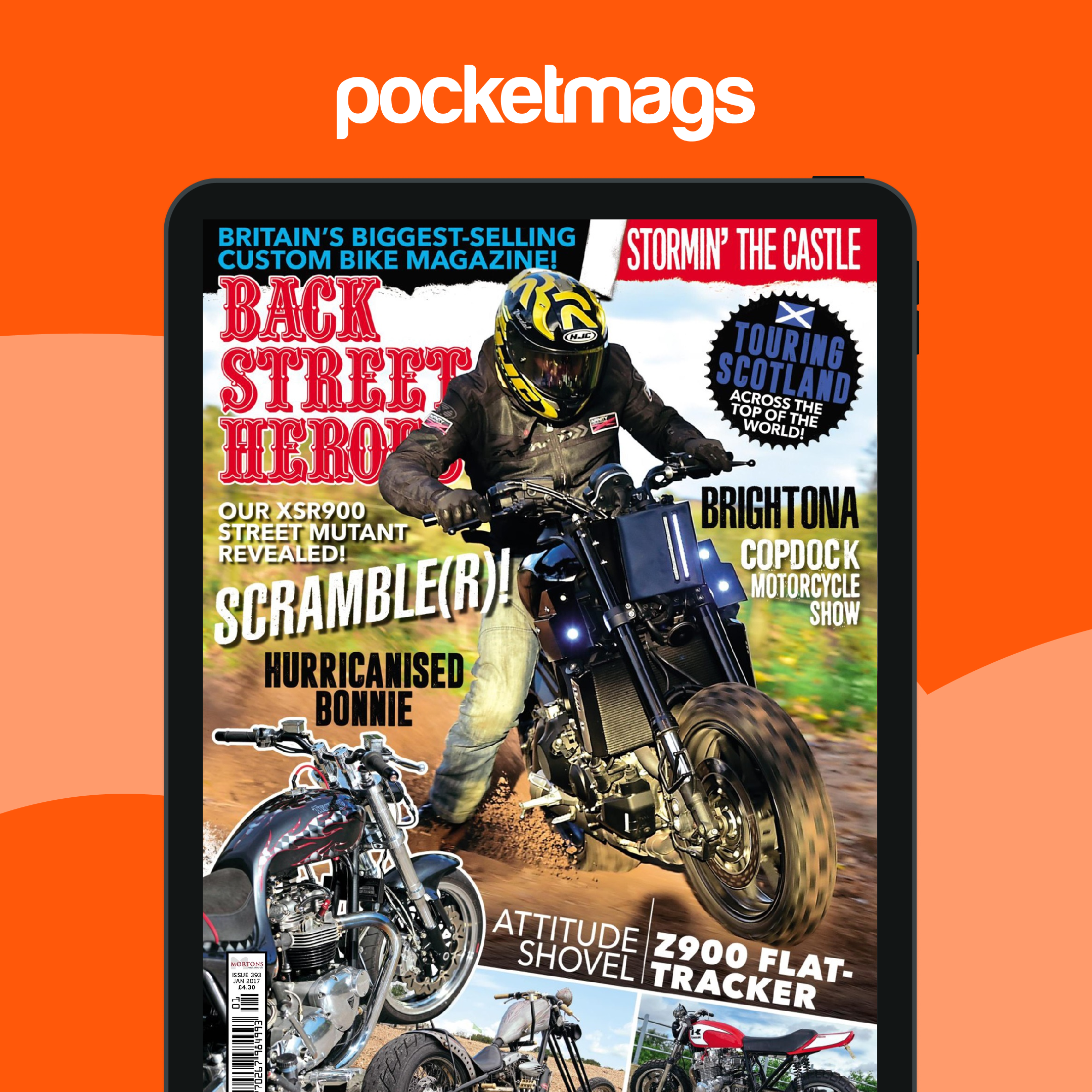 Back Street Heroes Magazine - 393 January 2017 Back Issue