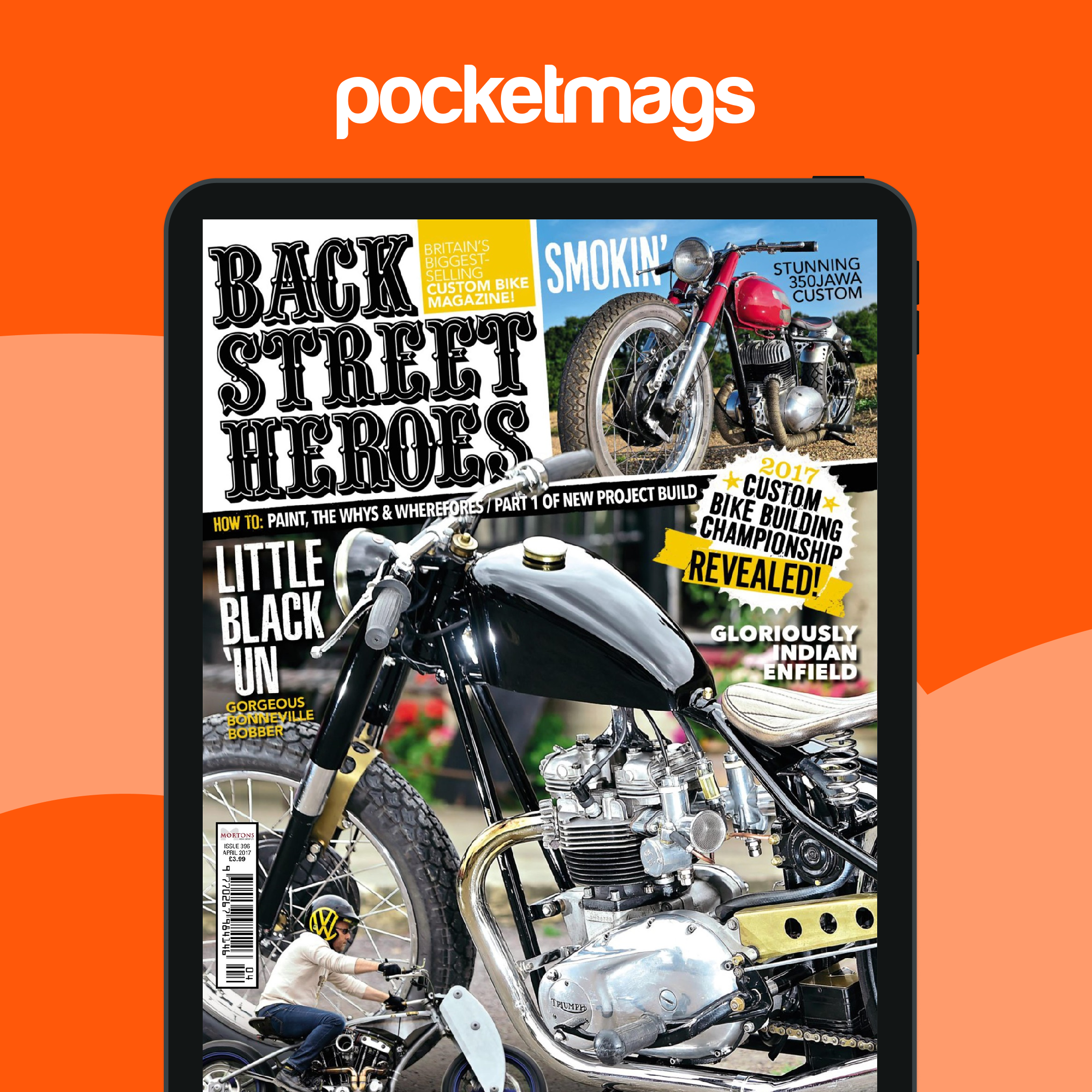 Back Street Heroes Magazine - 396 April 2017 Back Issue