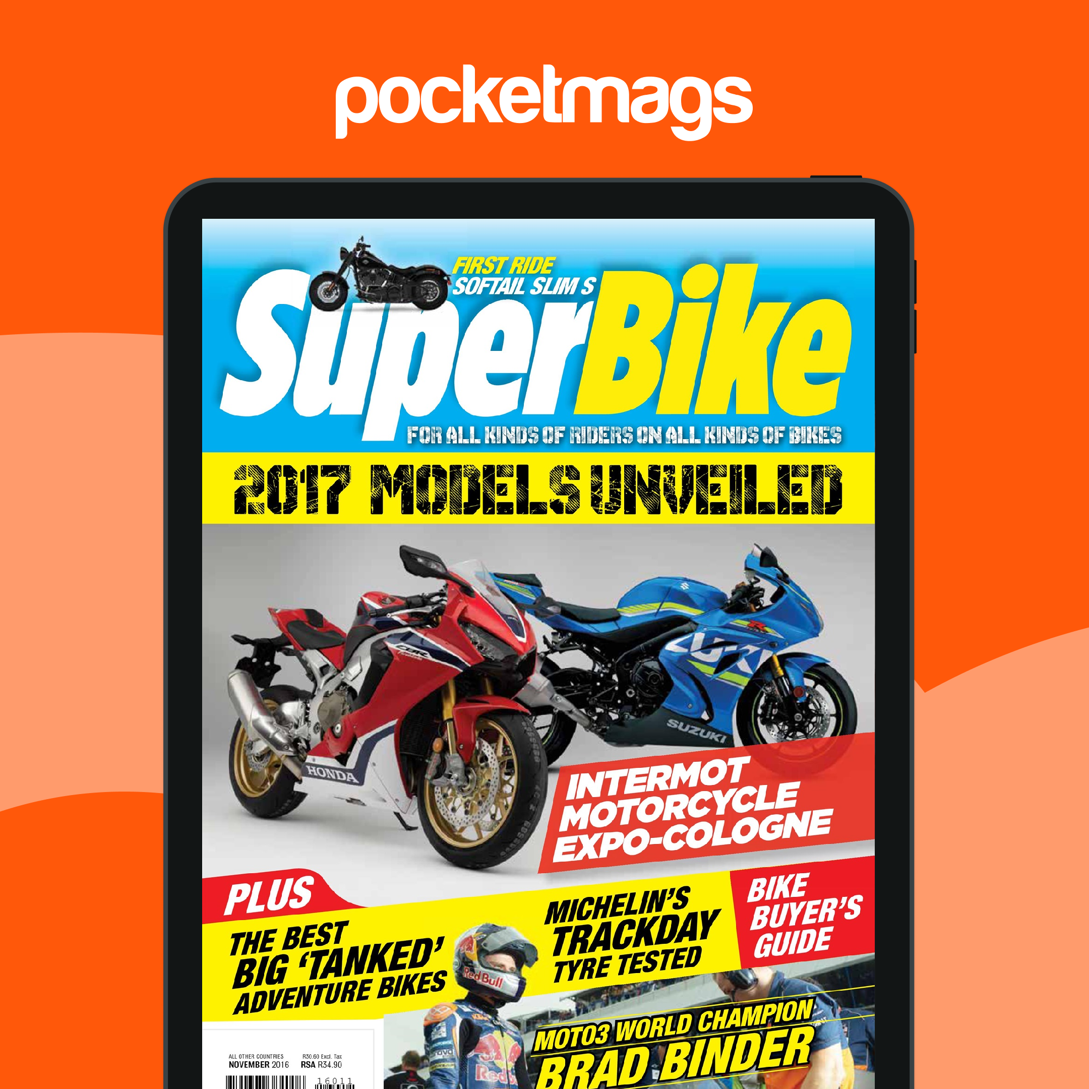 SuperBike South Africa Magazine November 2016 Back Issue