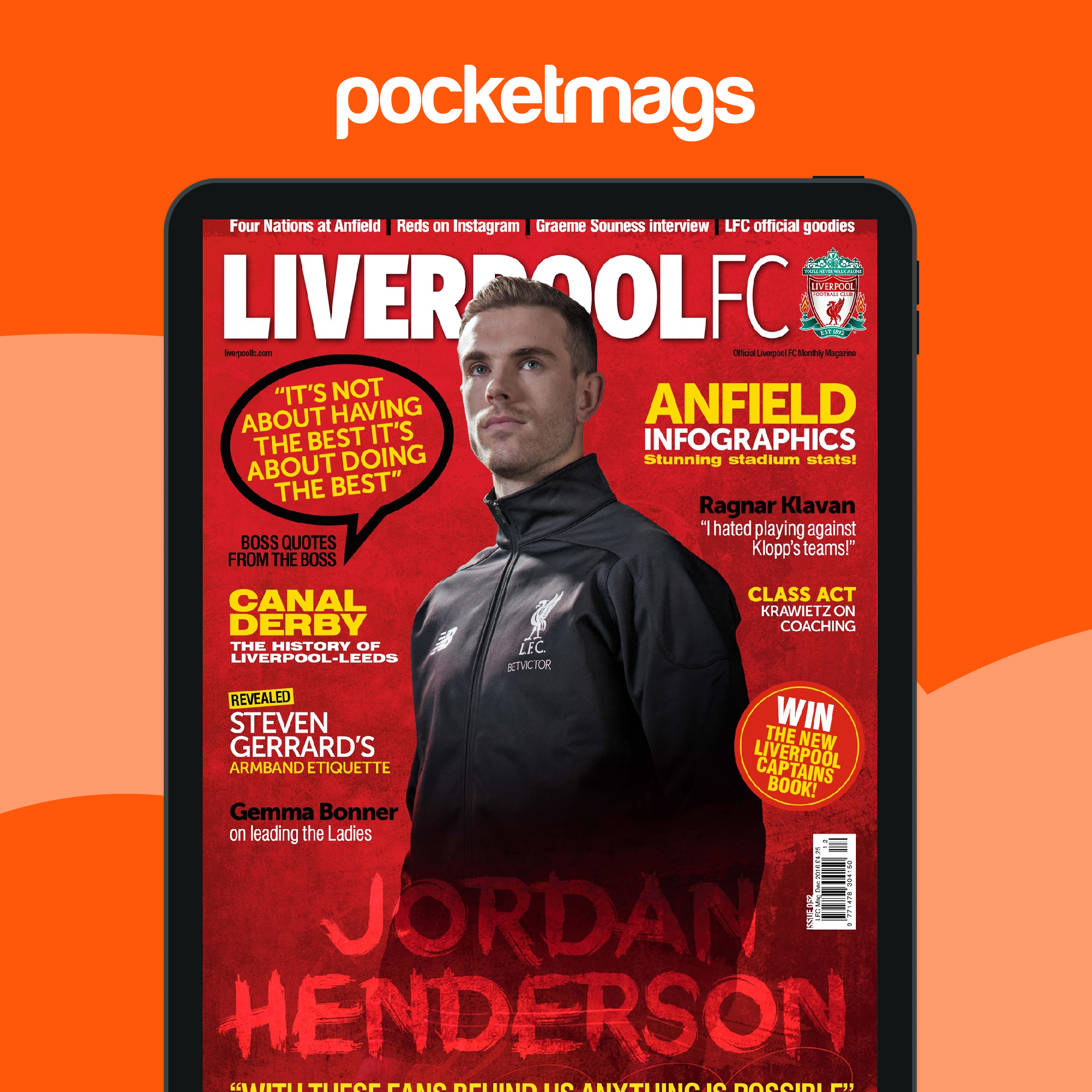 Liverpool One Magazine Liverpool FC Magazine - DEC 16 Back Issue