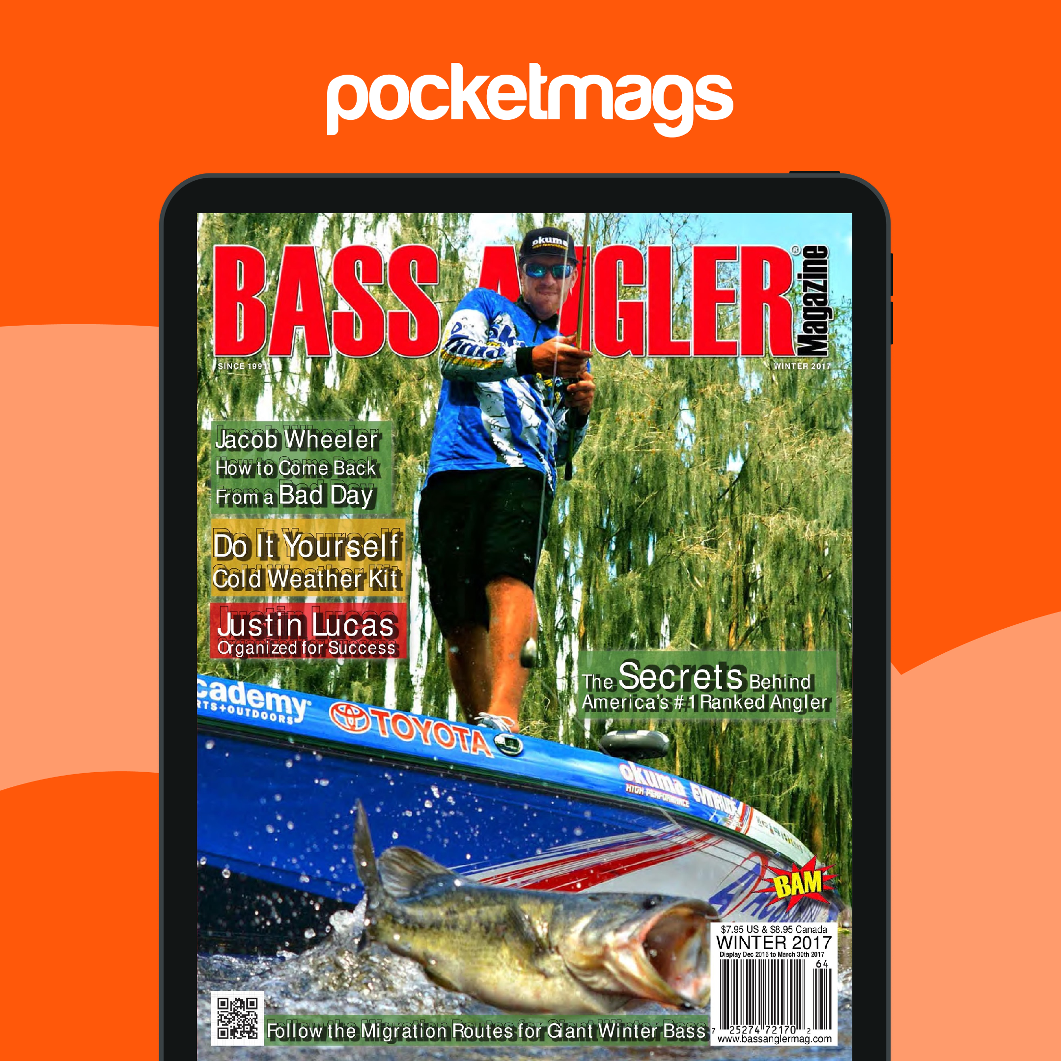 BASS ANGLER MAGAZINE - Winter 2017 Back Issue