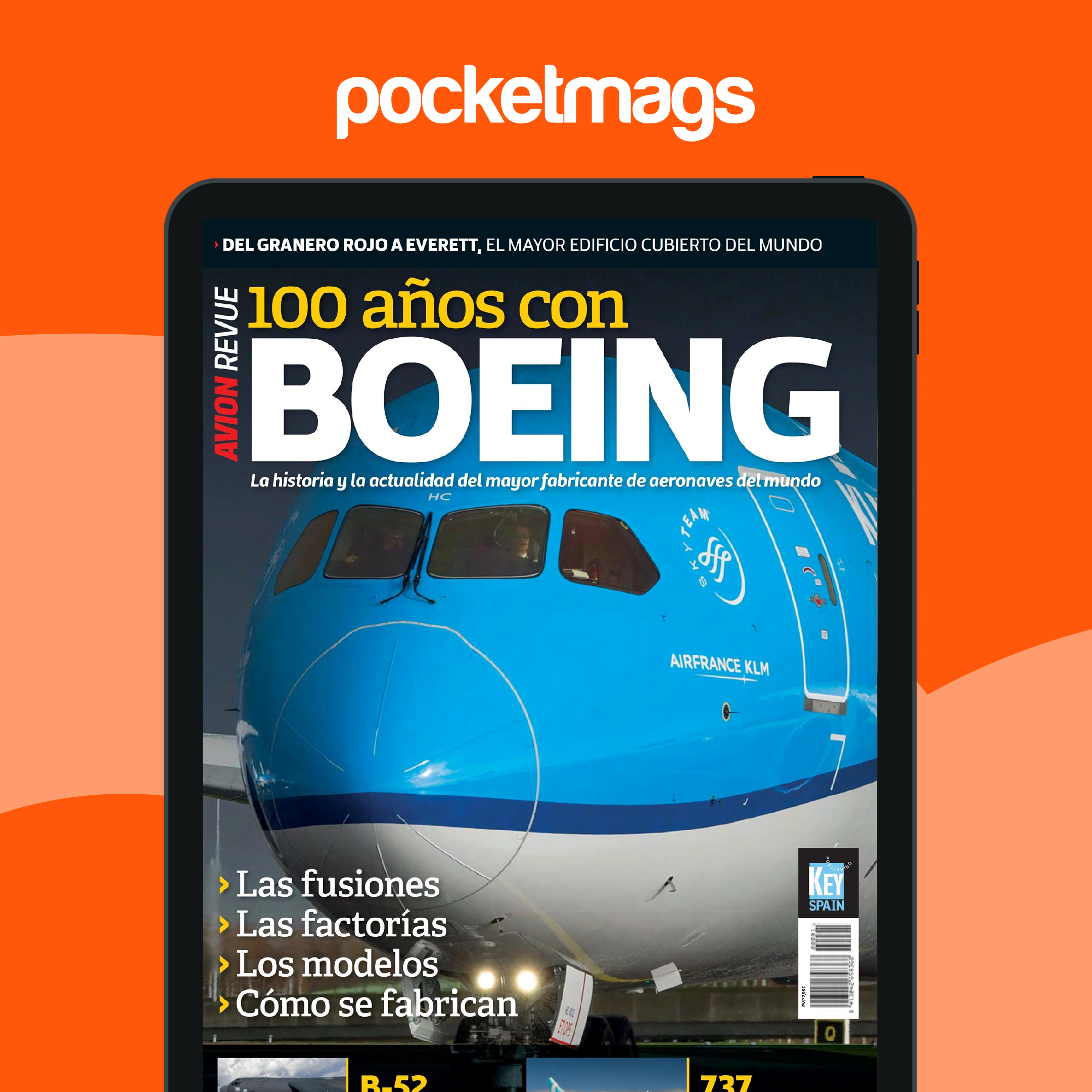 Avion Revue Internacional Magazine - 100 anos con Boeing Edição especial