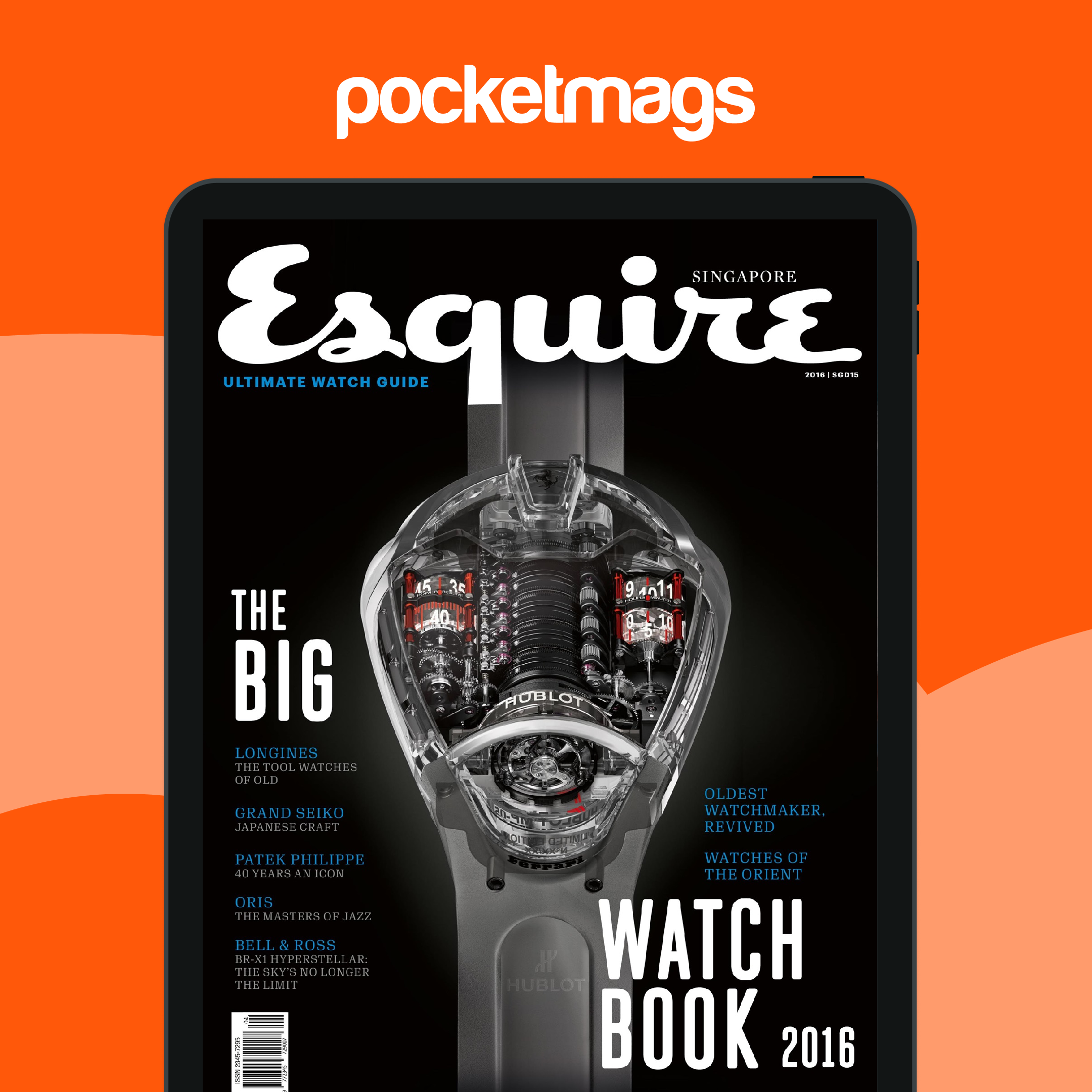 Esquire Singapore Magazine Big Watch Book 2016 Special Issue