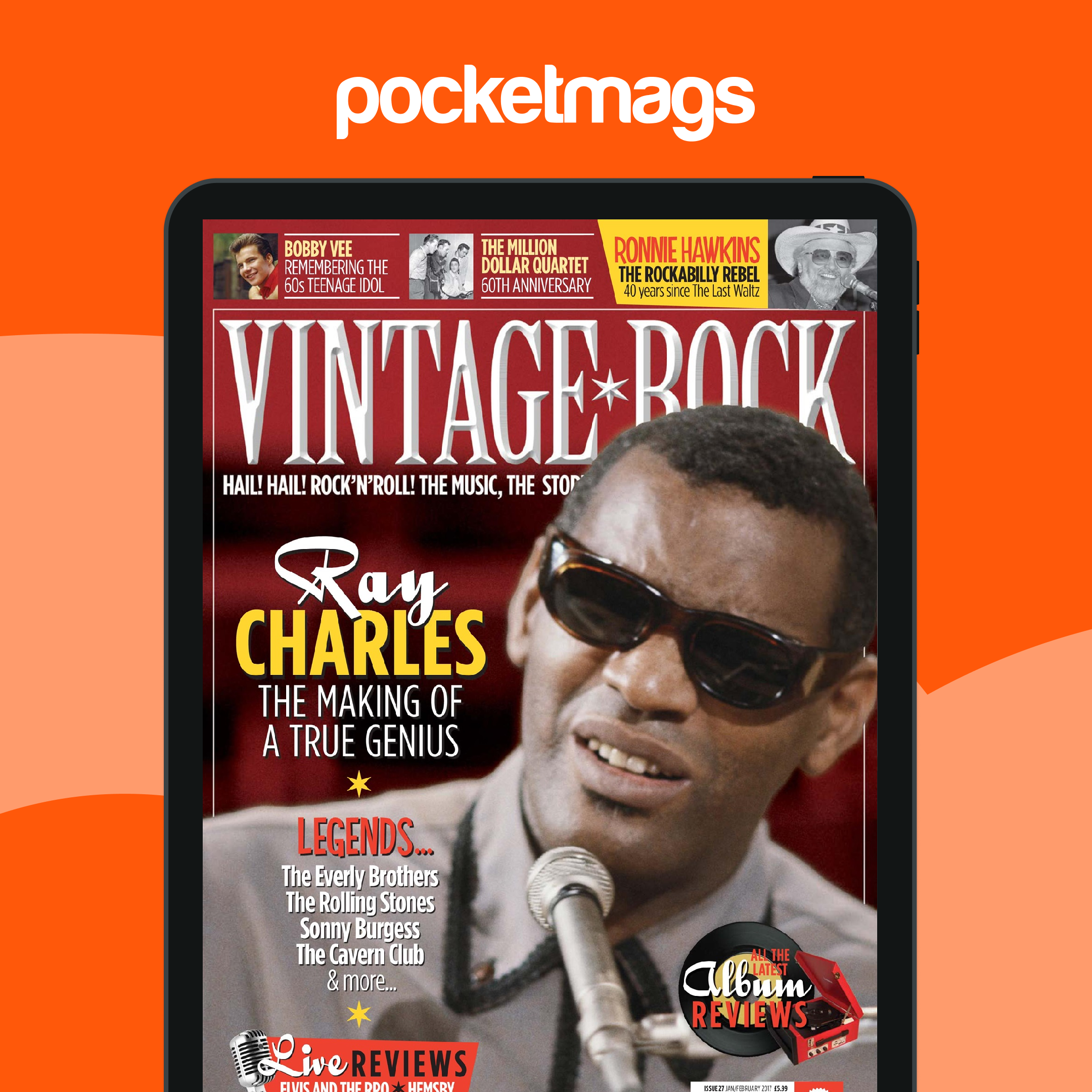 Vintage Rock Magazine - Jan/Feb 2017 Back Issue