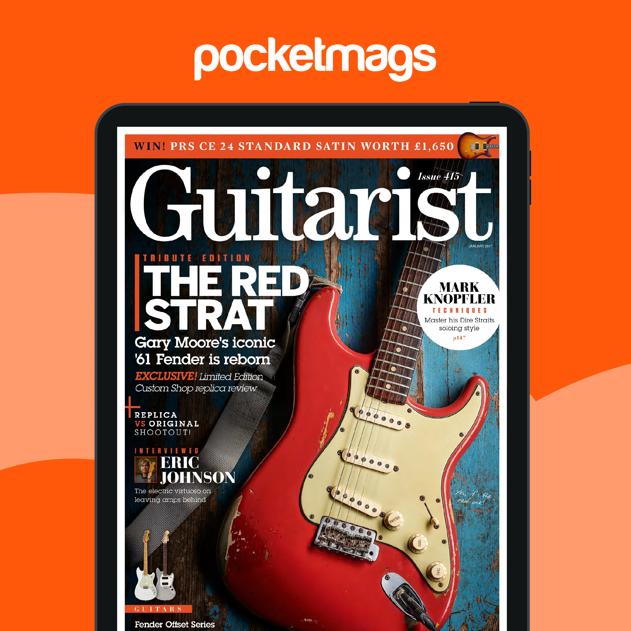 Guitarist Magazine - January 2017 Back Issue