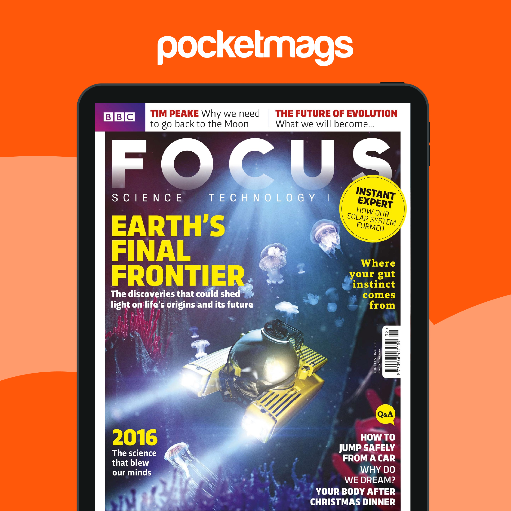 BBC Science Focus Magazine - Christmas 2016 Back Issue