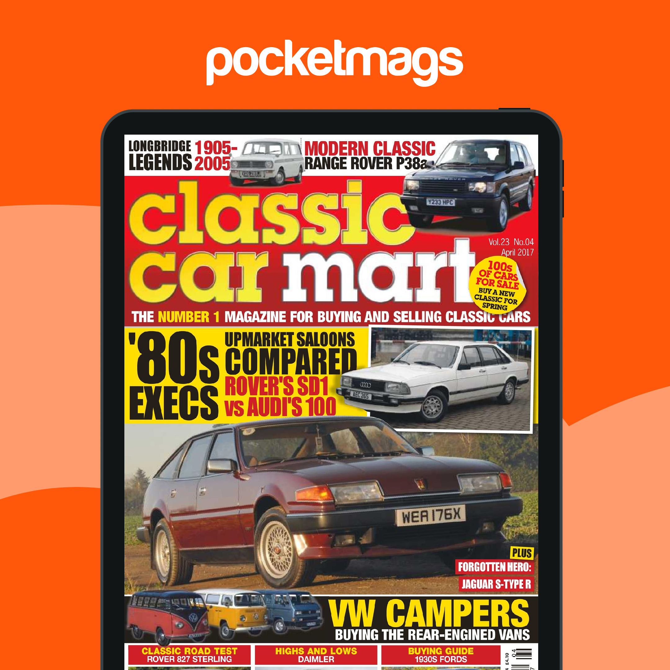 Classic Car Mart Magazine Vol 23 No 4 Upmarket Saloons Compared classic-car-mart-magazine-vol-23-no-4-upmarket-saloons-compared