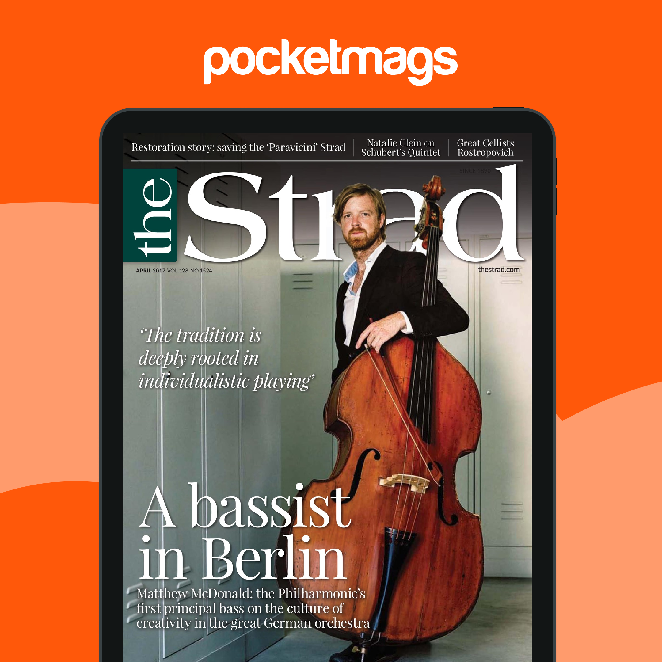 The Strad Magazine - April 2017 and Cremona 2017 supplement Back Issue