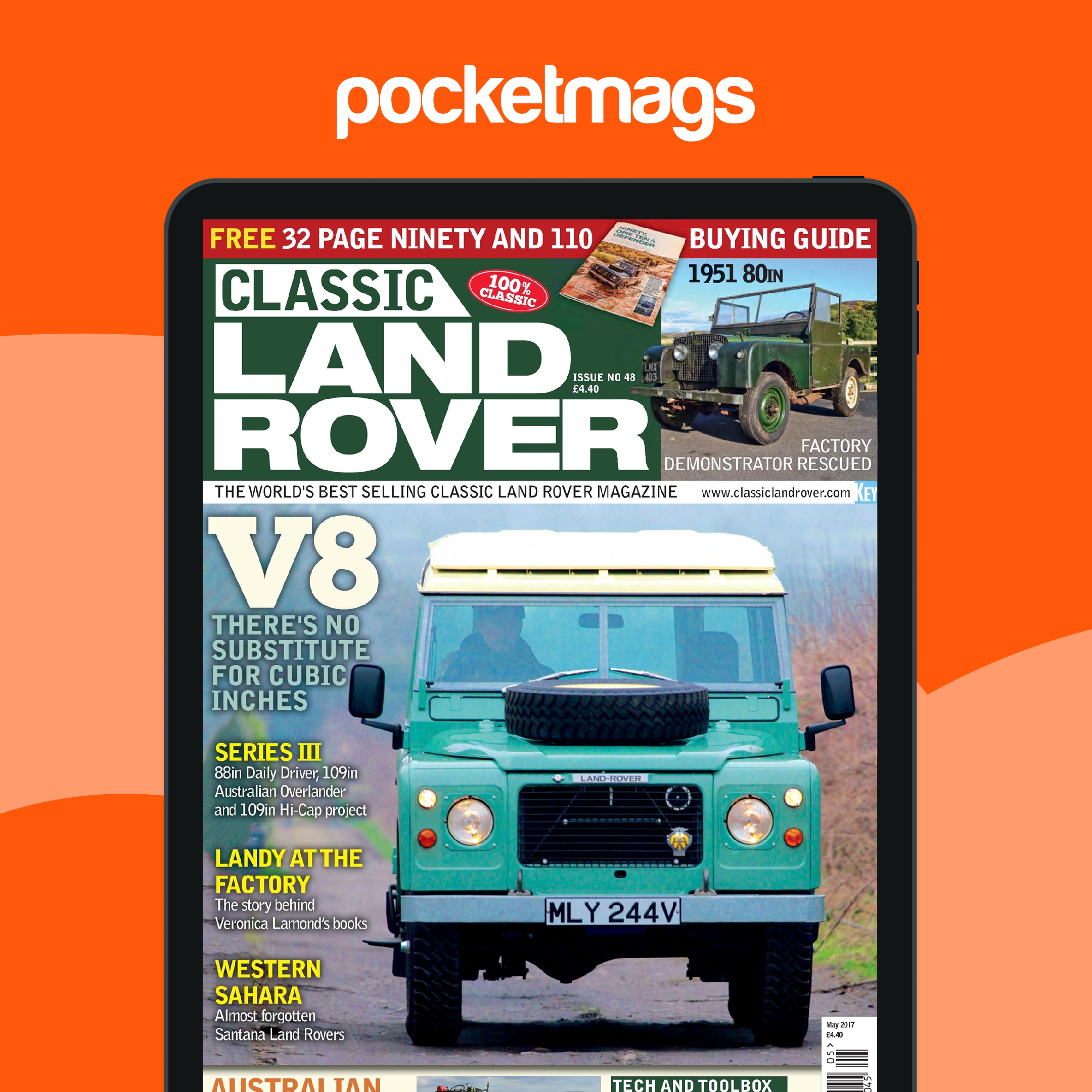 Range Rover Magazines Classic Land Rover Magazine - May 2017 Edición anterior