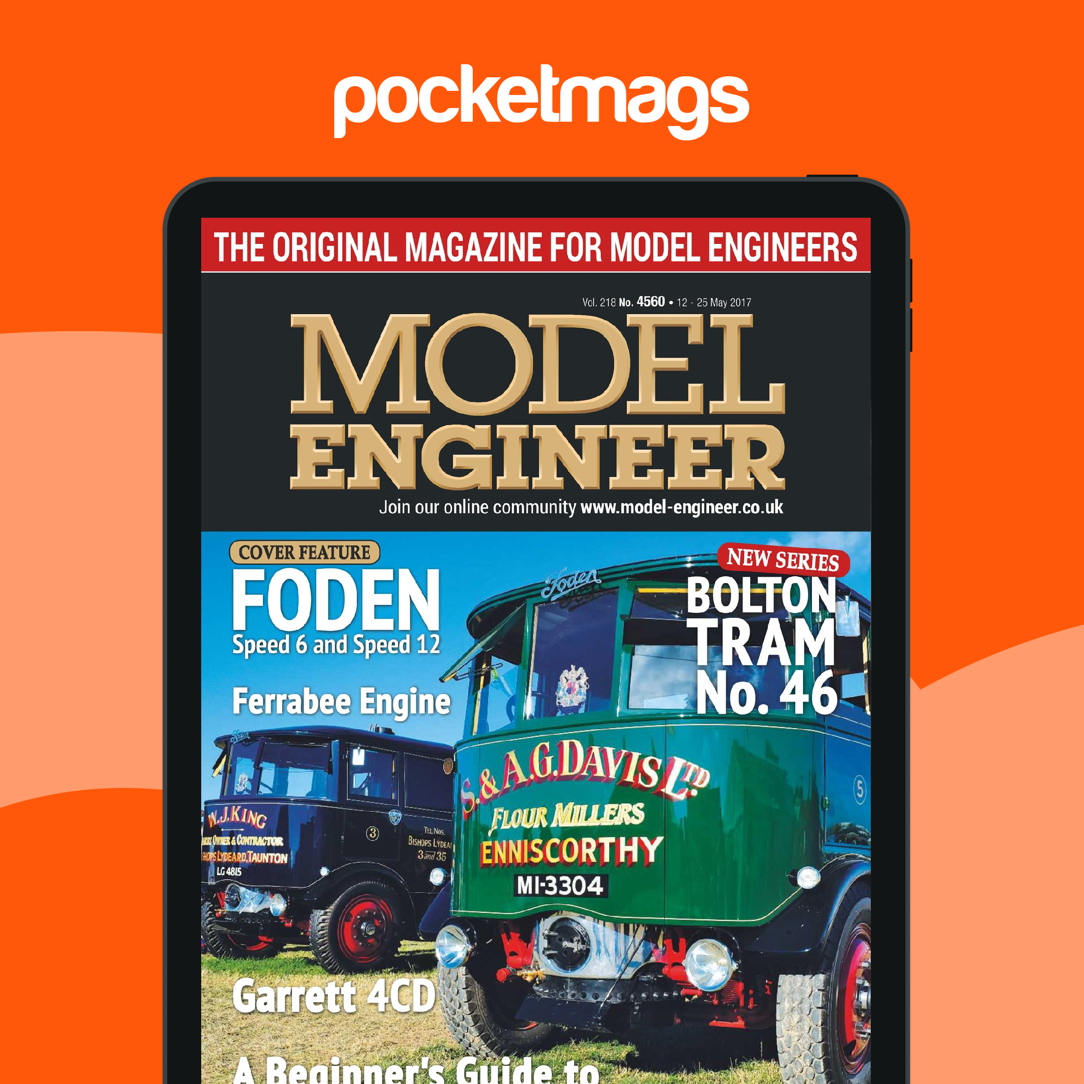 Model Engineer Magazine - 4560 Back Issue