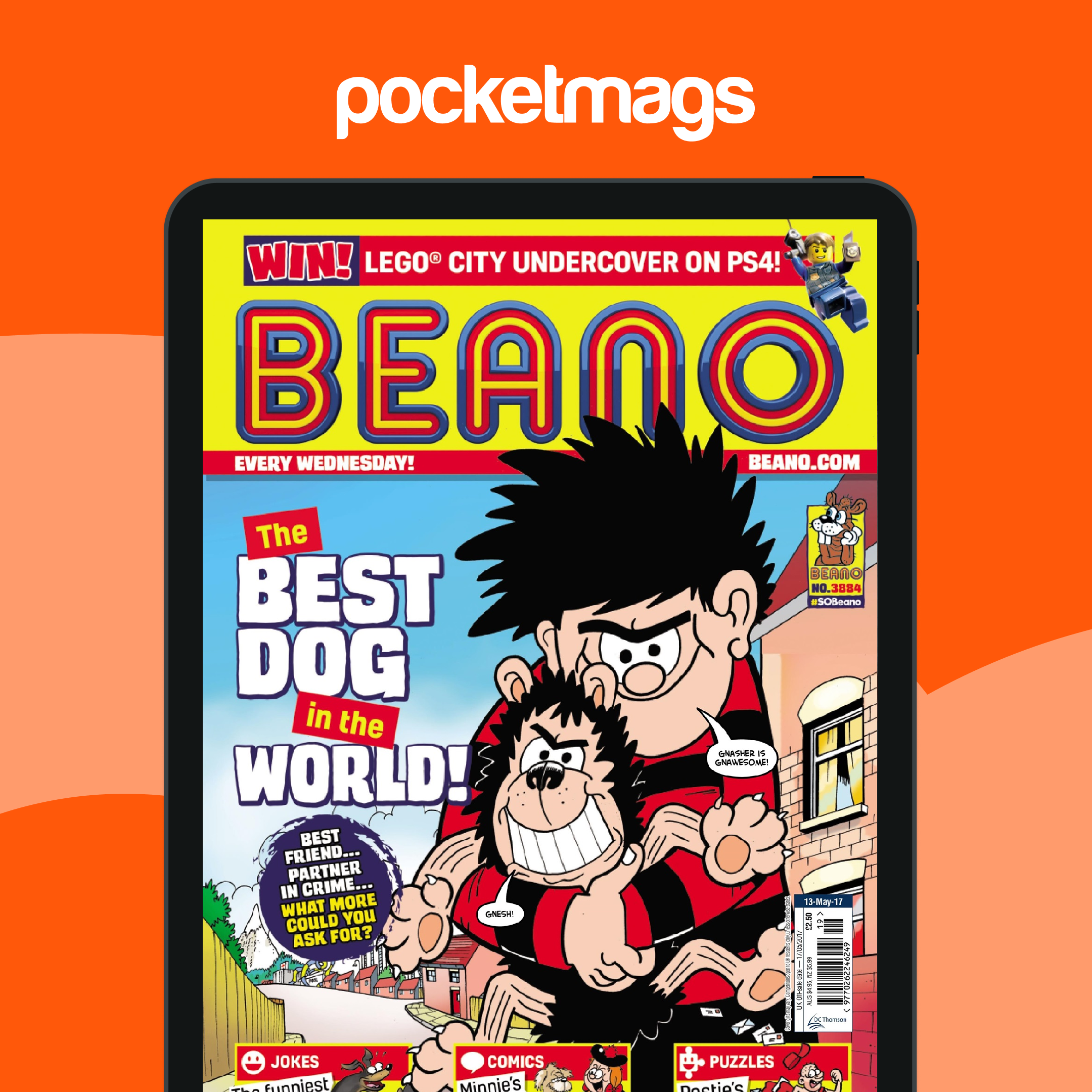 Beano Magazine - 13th May 2017 Back Issue