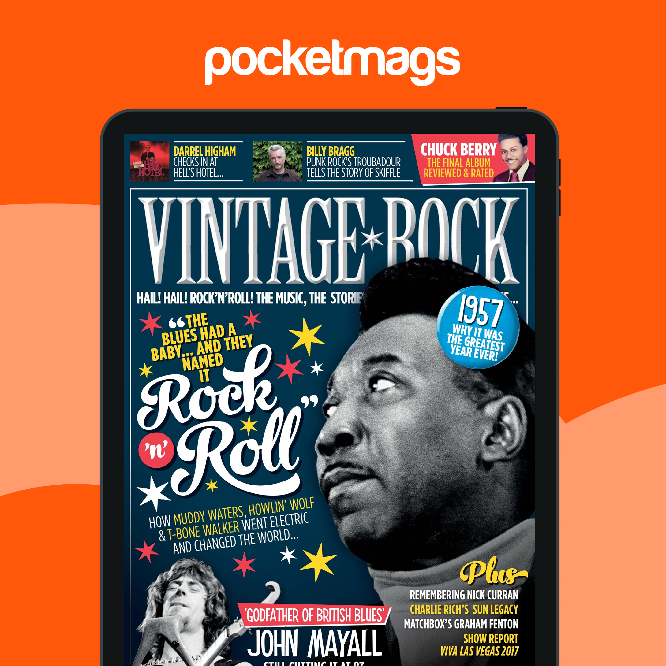 Vintage Rock Magazine - Jul/Aug 2017 Back Issue