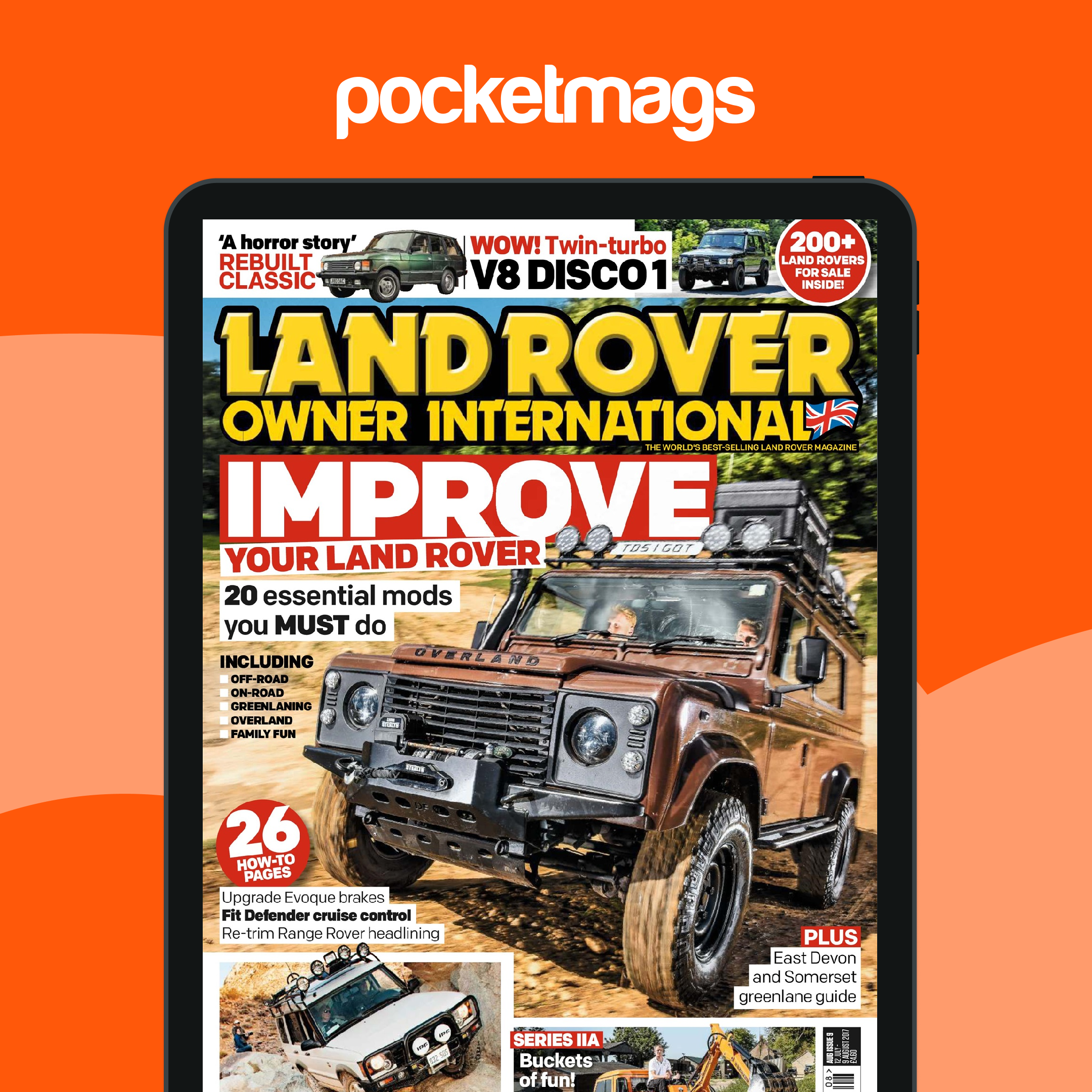 Range Rover Register Magazine Land Rover Owner Magazine - August 2017 Edición anterior
