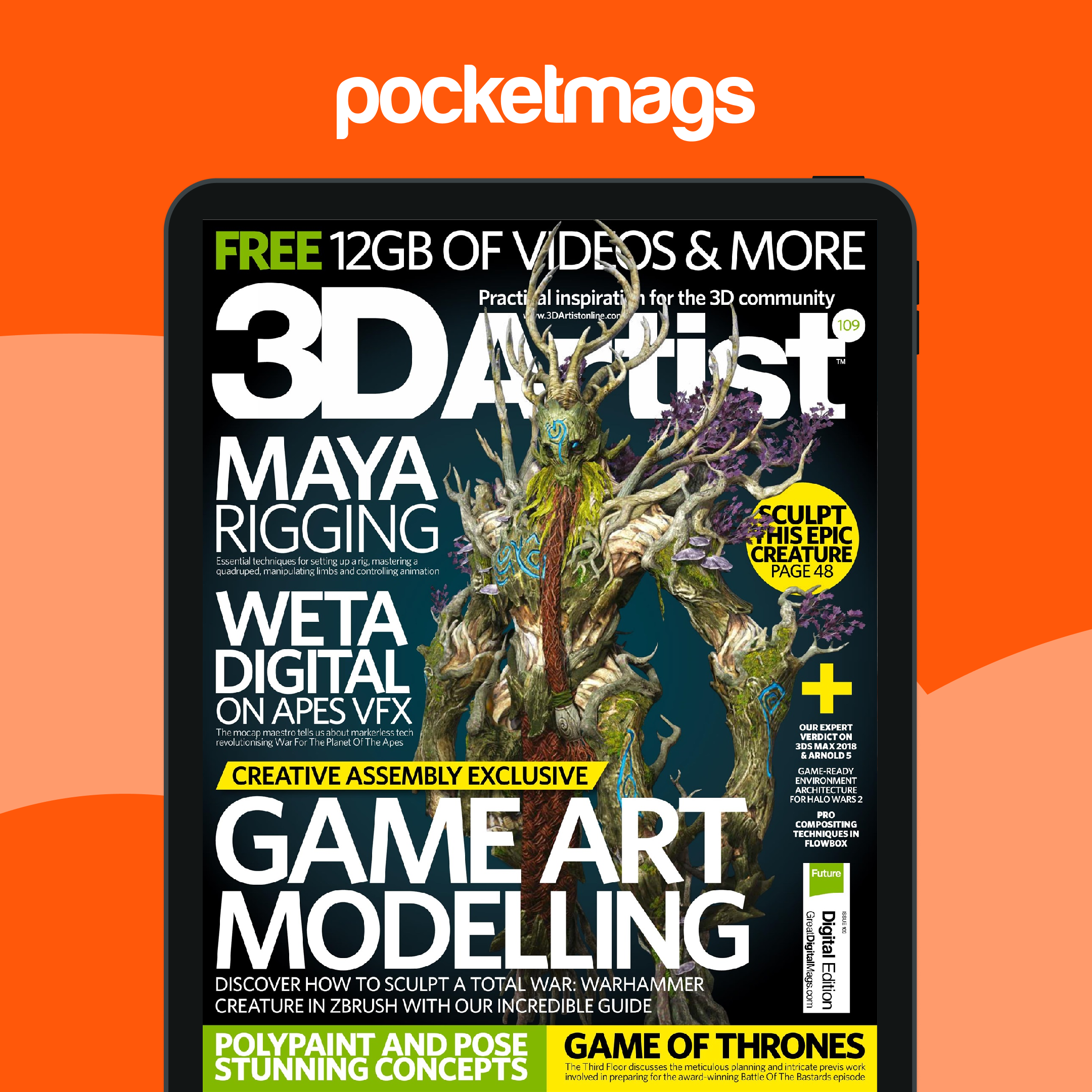3D Artist Magazine - Issue 109 Edição anterior