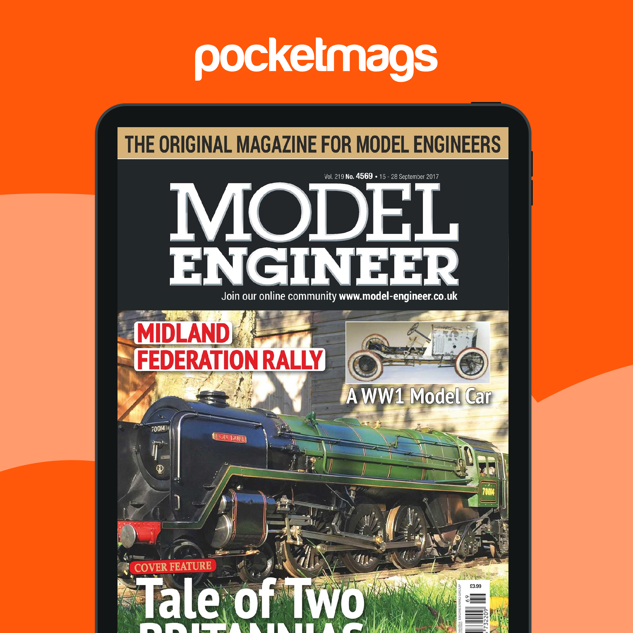 Model Engineer Magazine - 4569 Back Issue