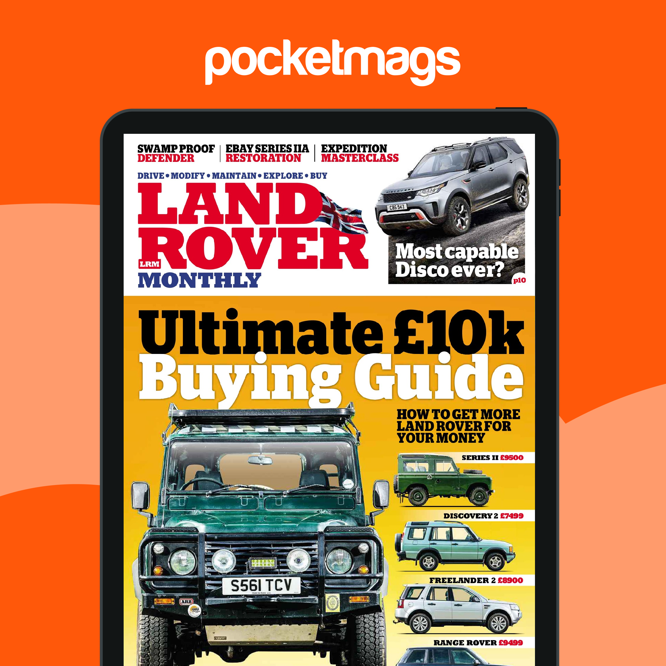 Range Rover Magazines Land Rover Monthly Magazine - November 2017 Back Issue