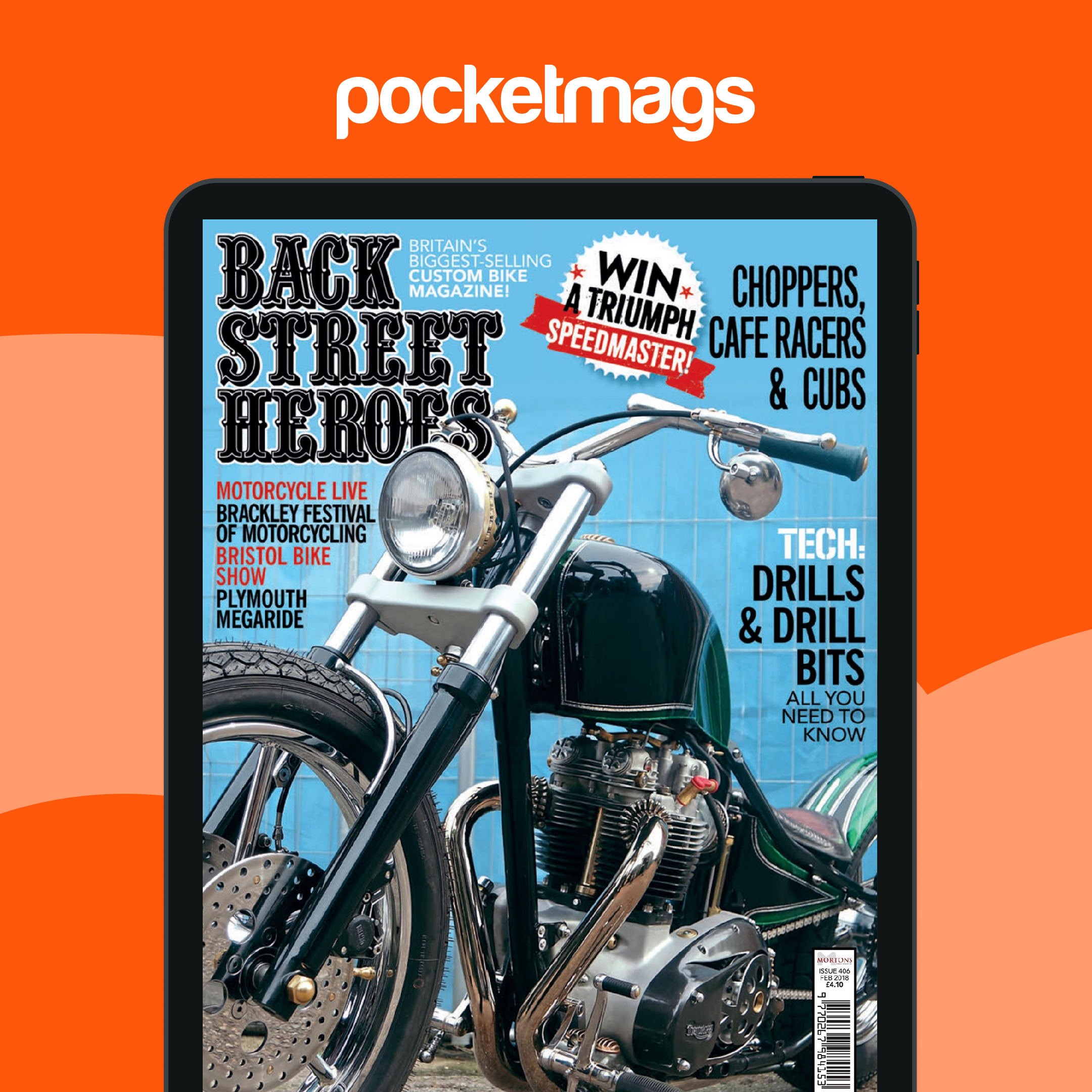 Back Street Heroes Magazine - 406 February 2018 Back Issue