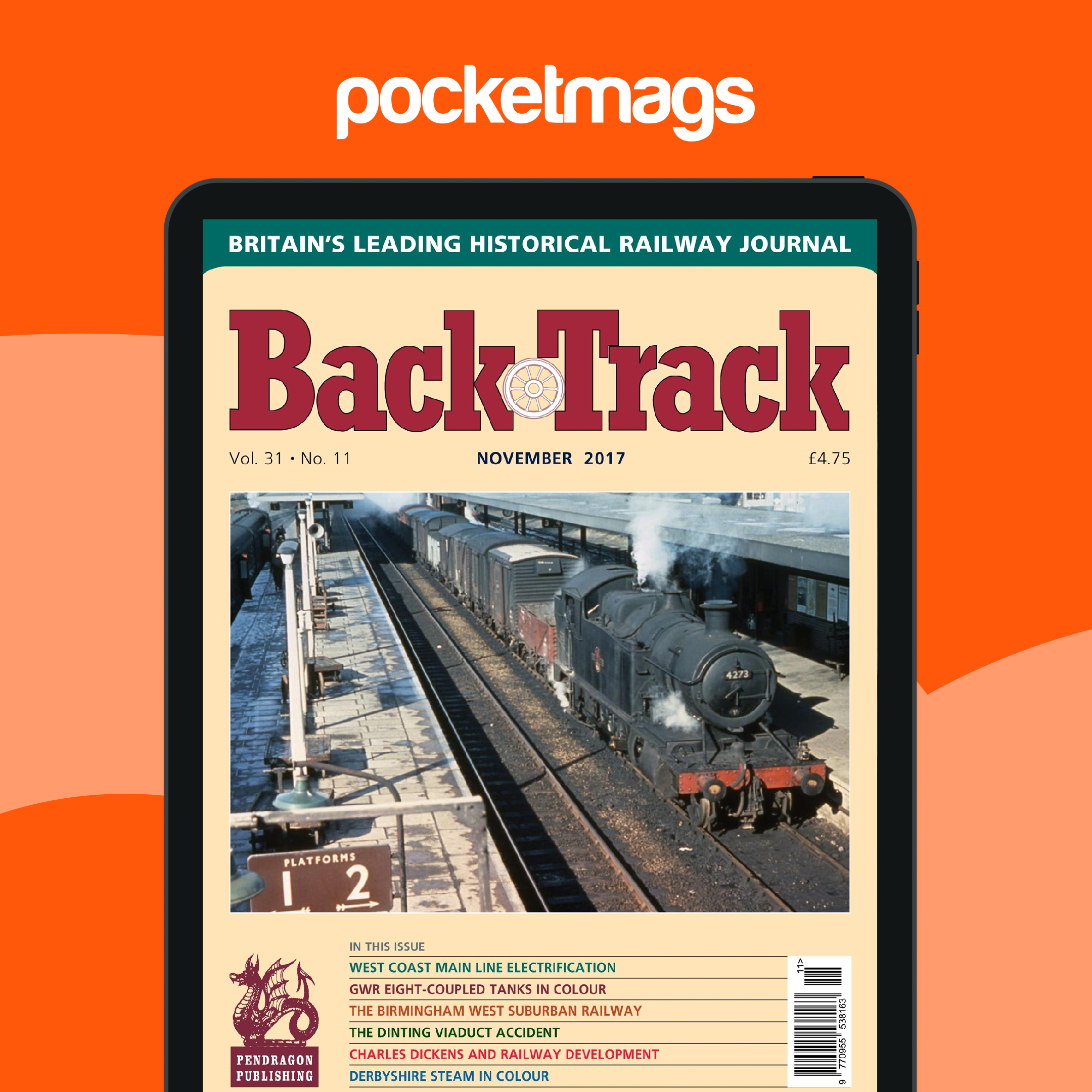 Backcombed Magazine Backtrack Magazine - November 2017 Back Issue