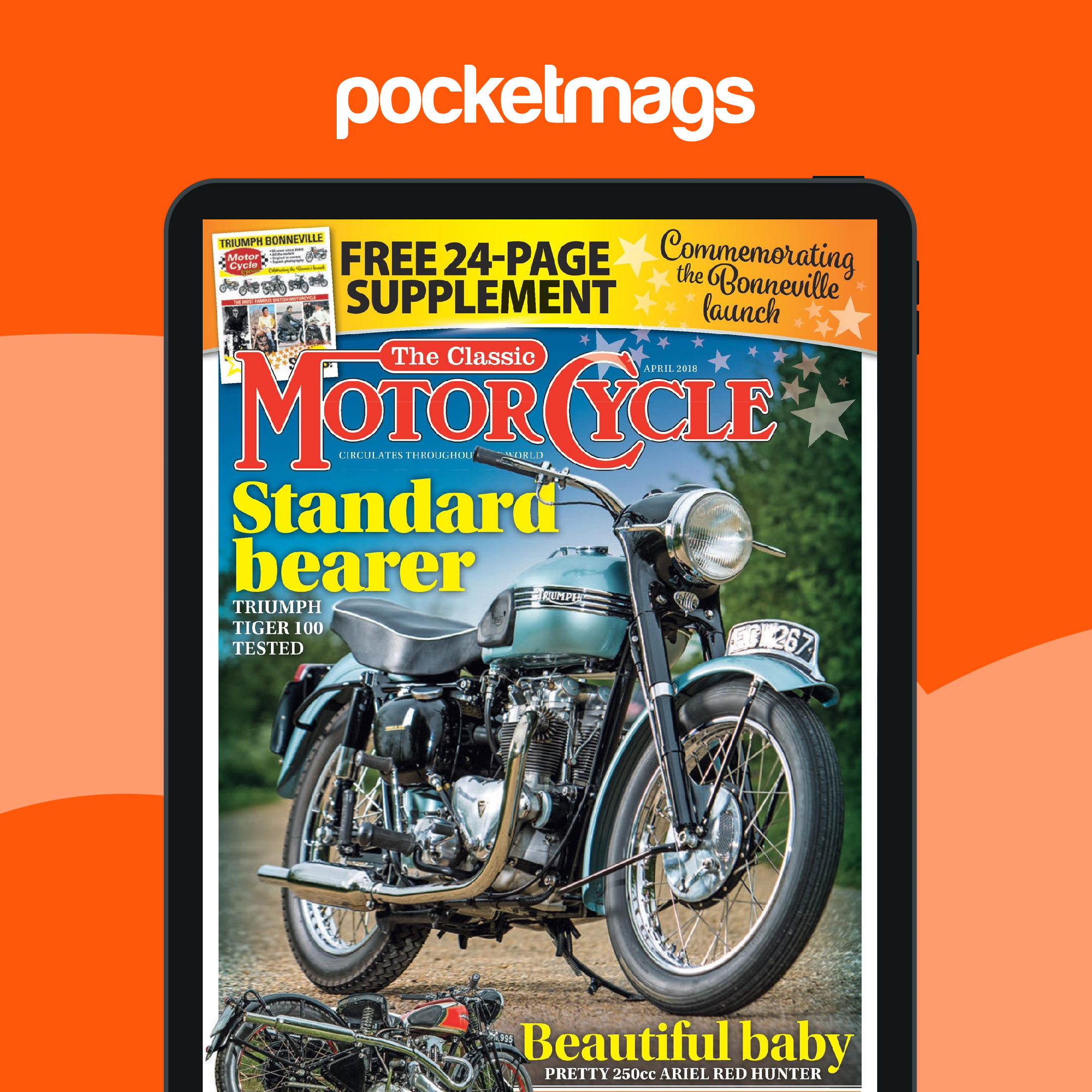 The Classic MotorCycle Magazine - April 2018 Back Issue