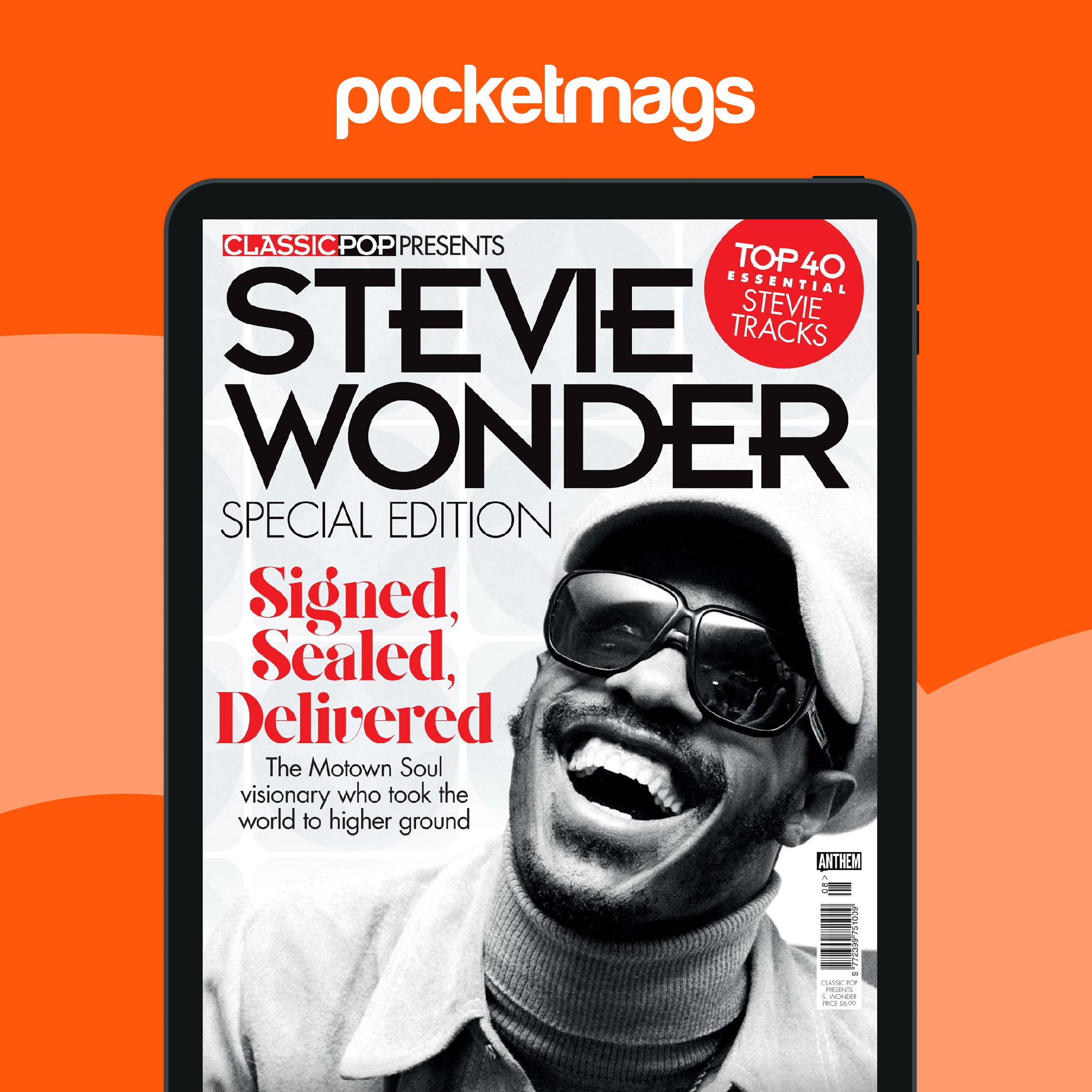 Classic Pop Presents Magazine - Stevie Wonder Back Issue