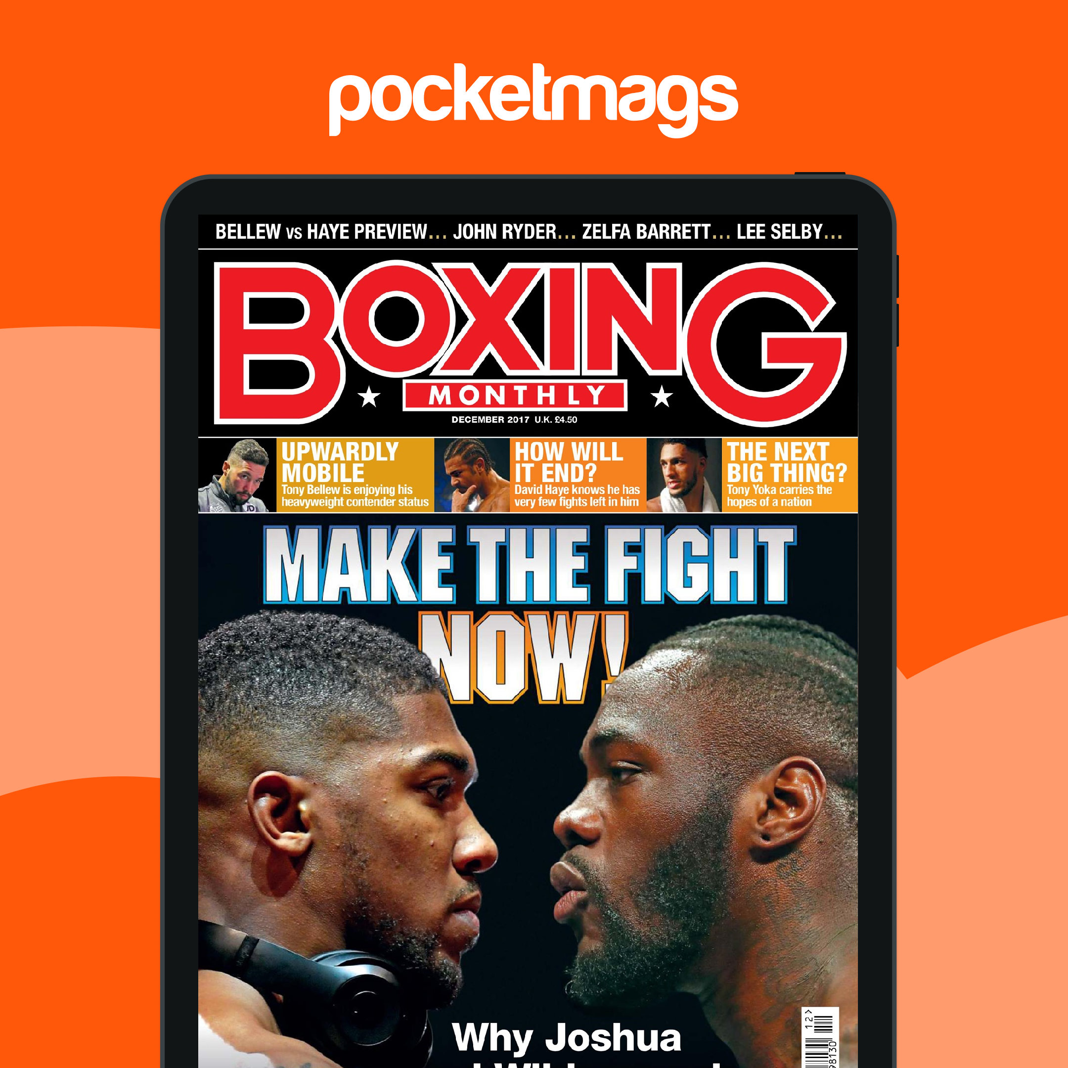 Boxing Monthly Magazine - December 2017 Back Issue