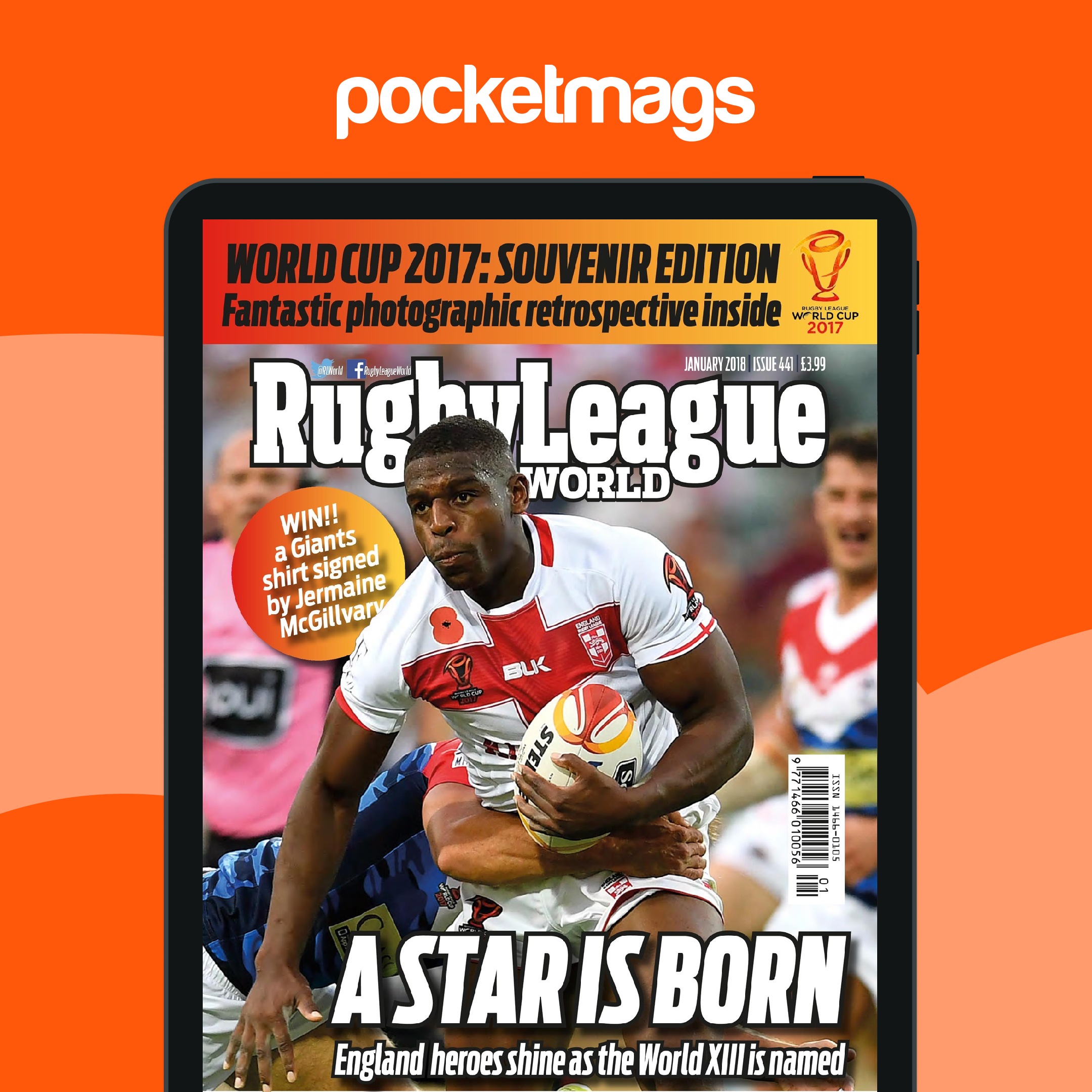 Rugby League World Magazine - 441 Back Issue