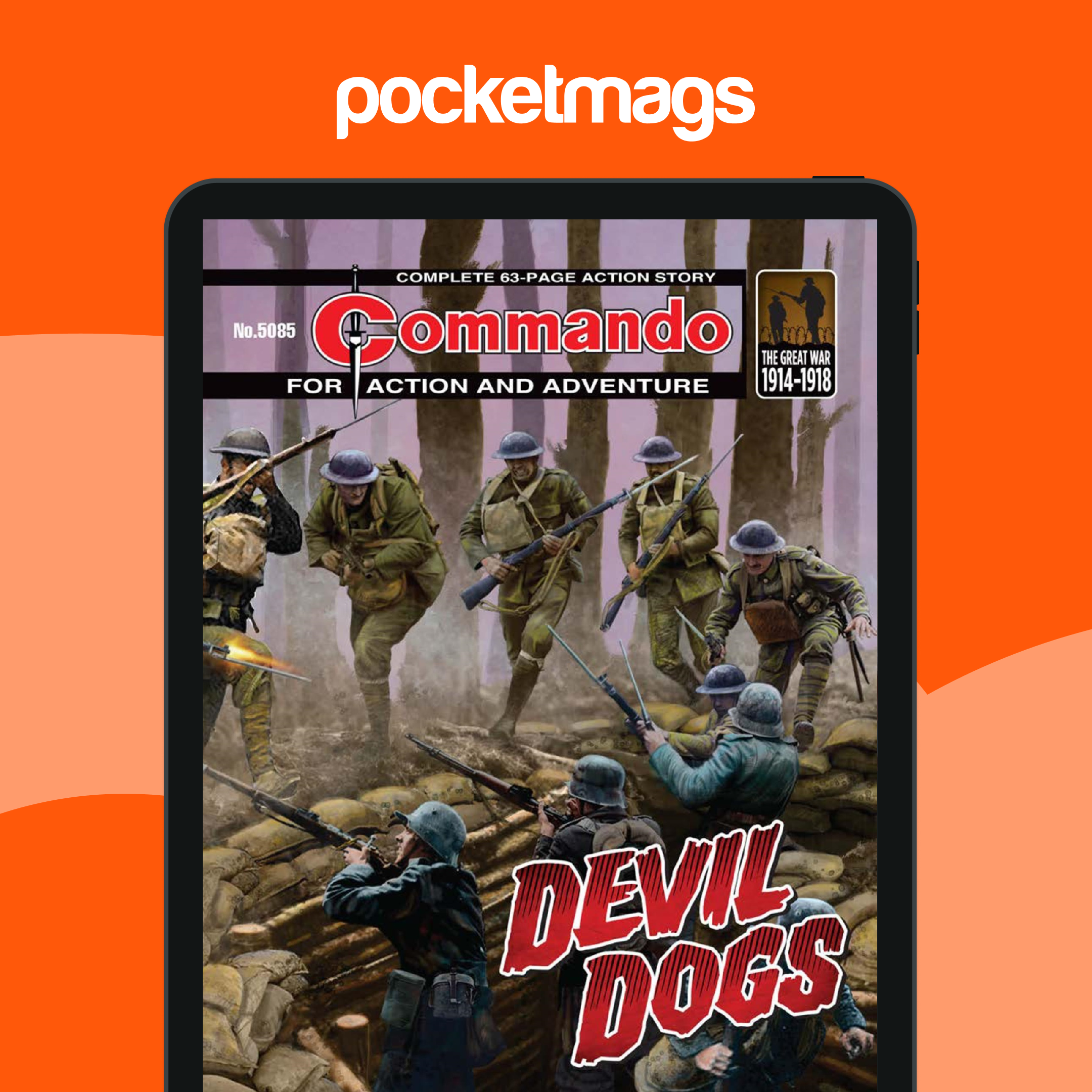 Commando Magazine - 5085 Back Issue