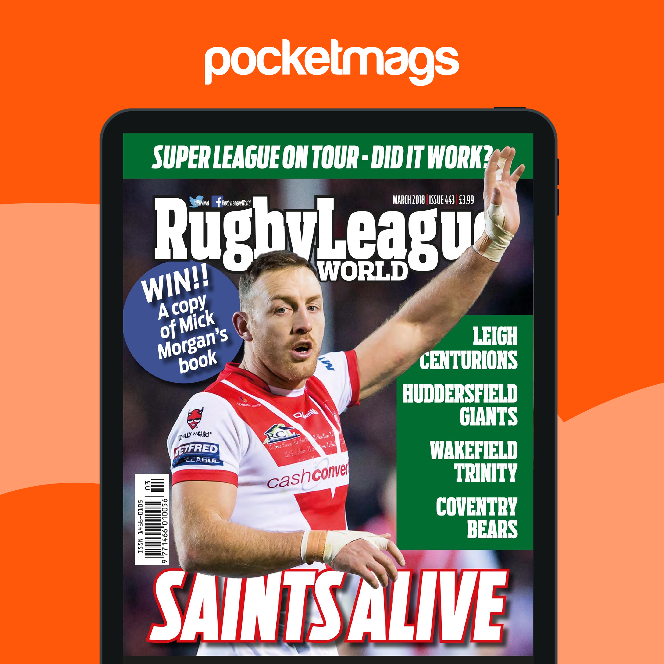 Rugby League World Magazine 443 Back Issue