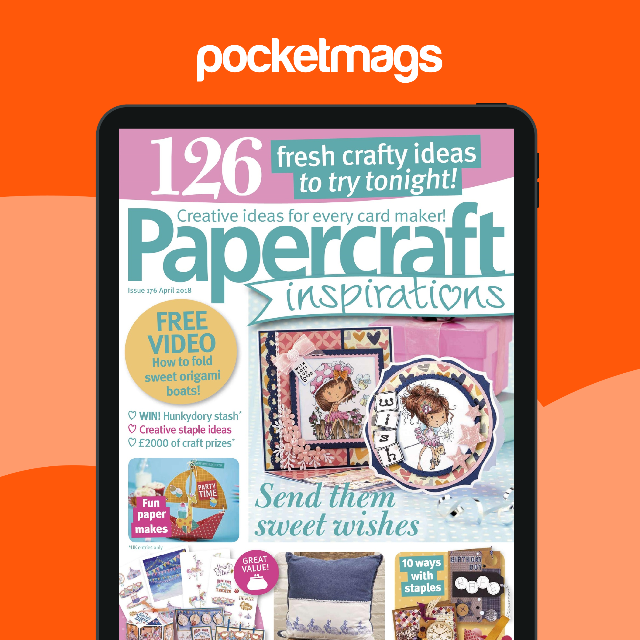 Papercraft Inspirations Magazine - April 2018 Edición anterior