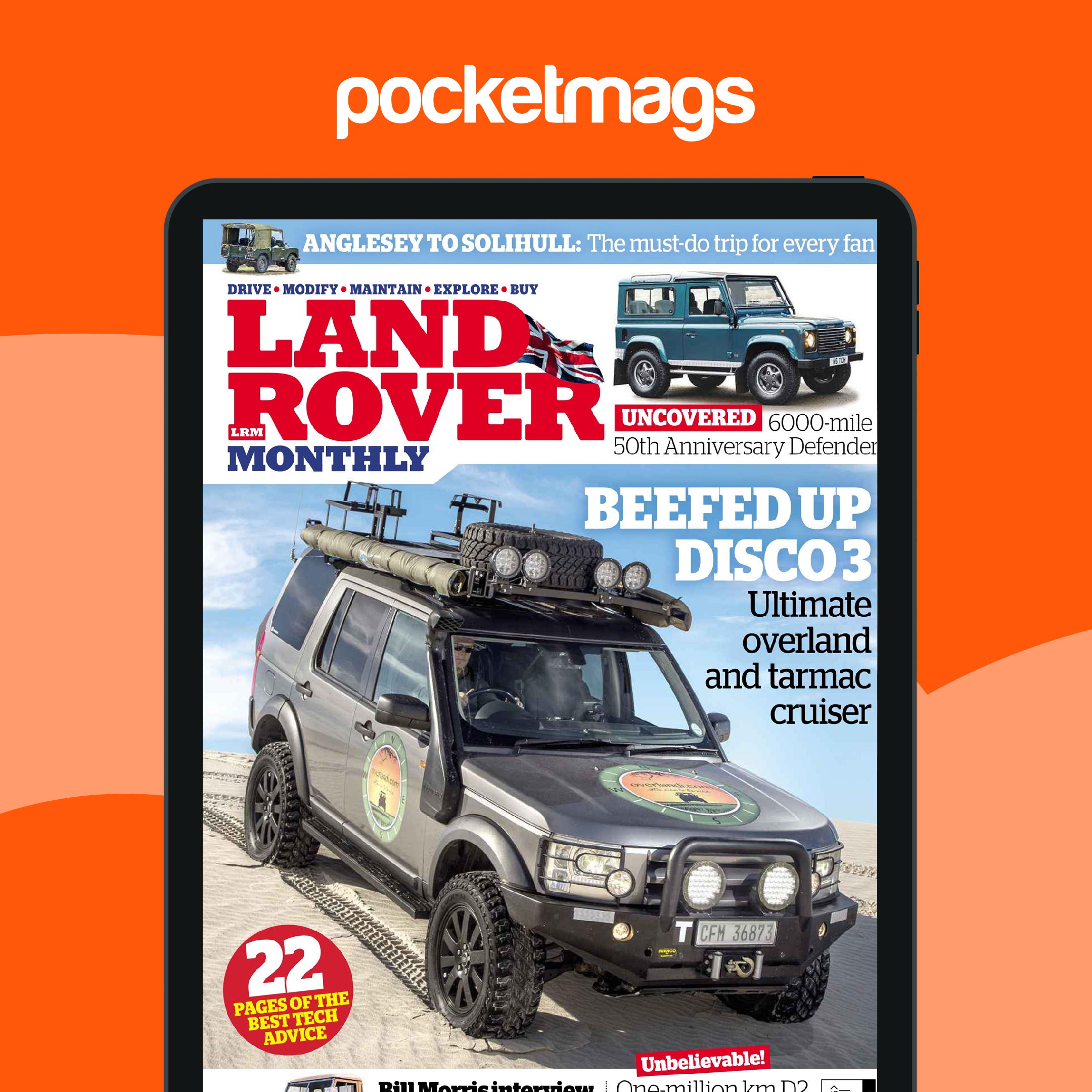 Range Rover Register Magazine Land Rover Monthly Magazine - May 2018 Edición anterior