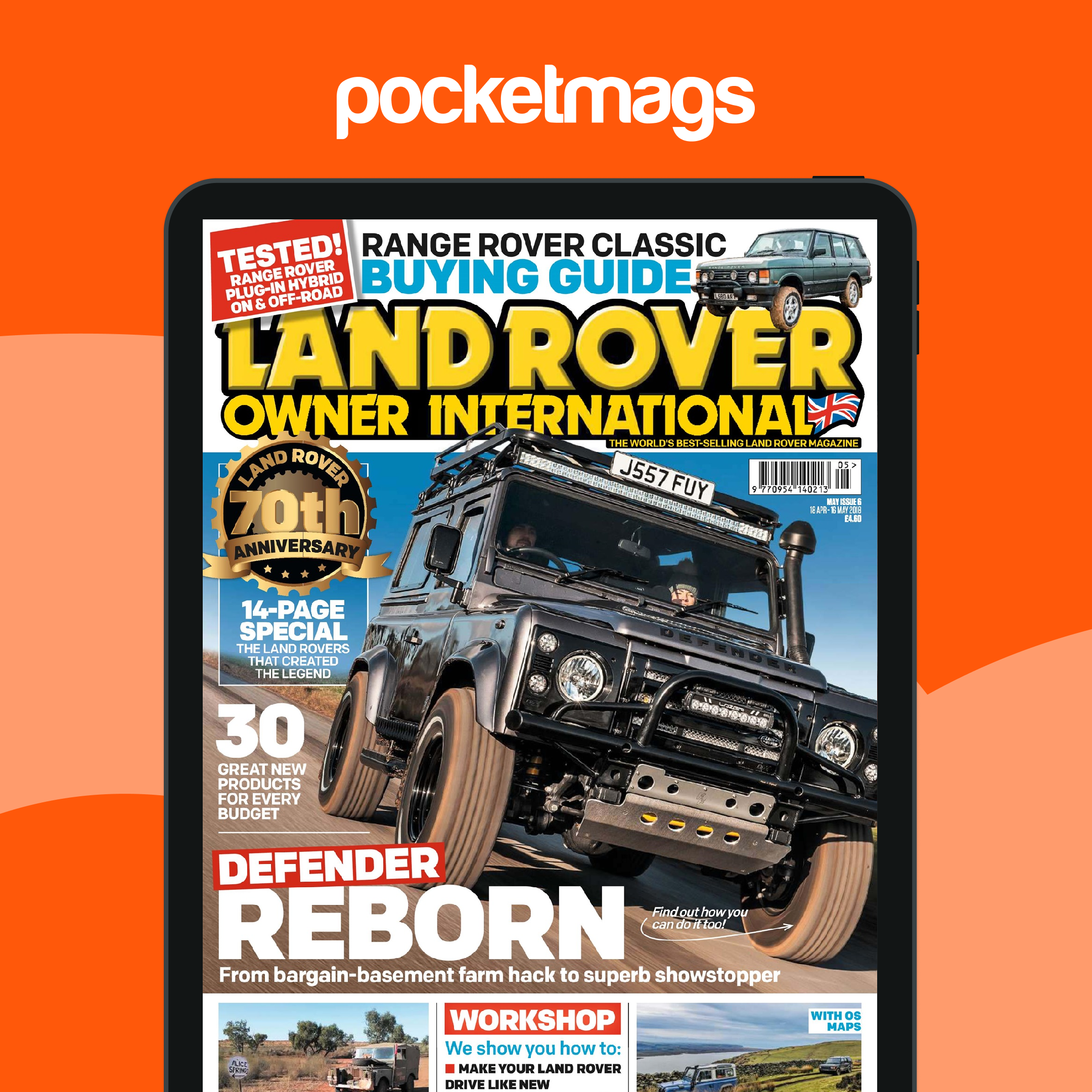 Range Rover Register Magazine Land Rover Owner Magazine - May 2018 Back Issue