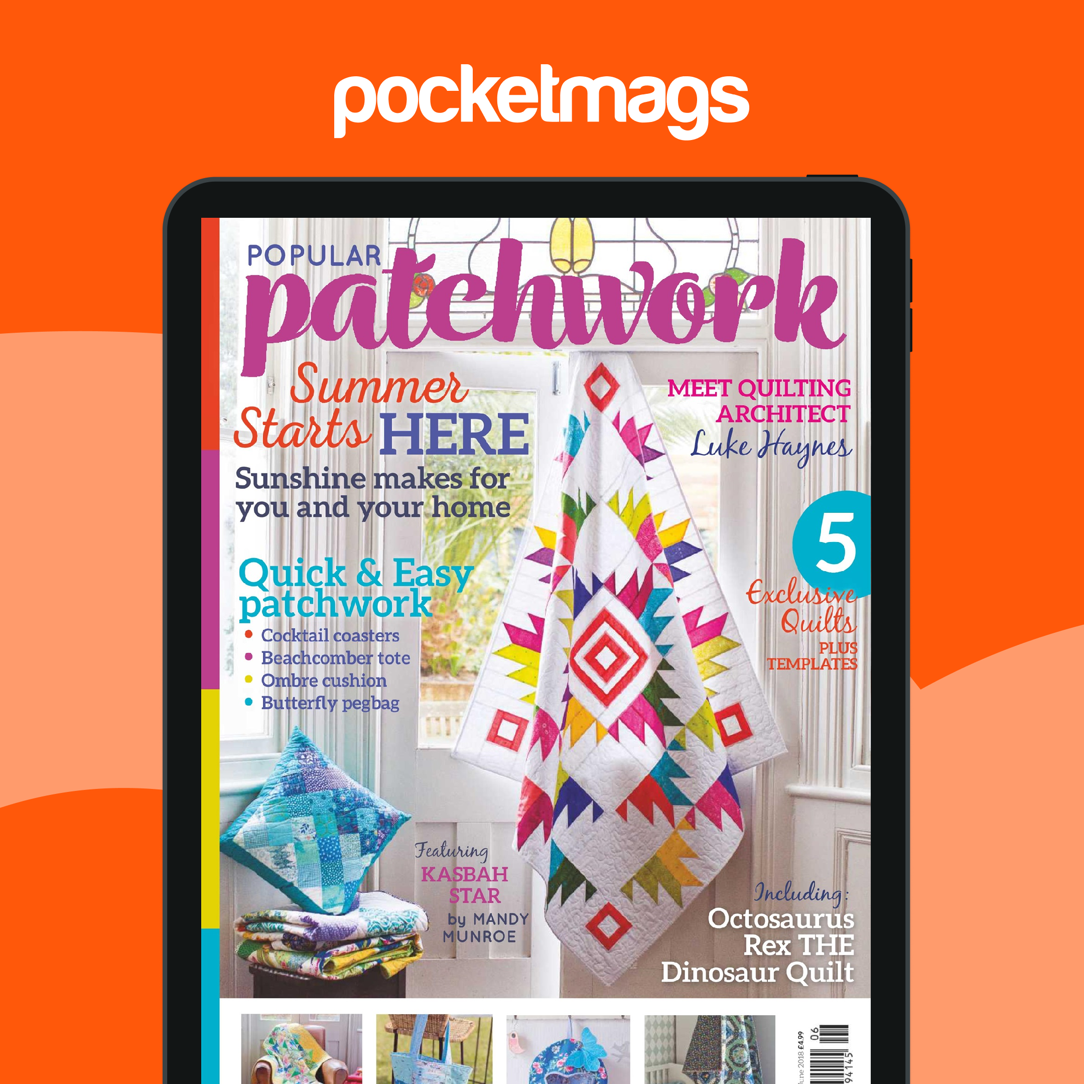 Popular Patchwork Magazine Subscriptions and Jun-18 Issue