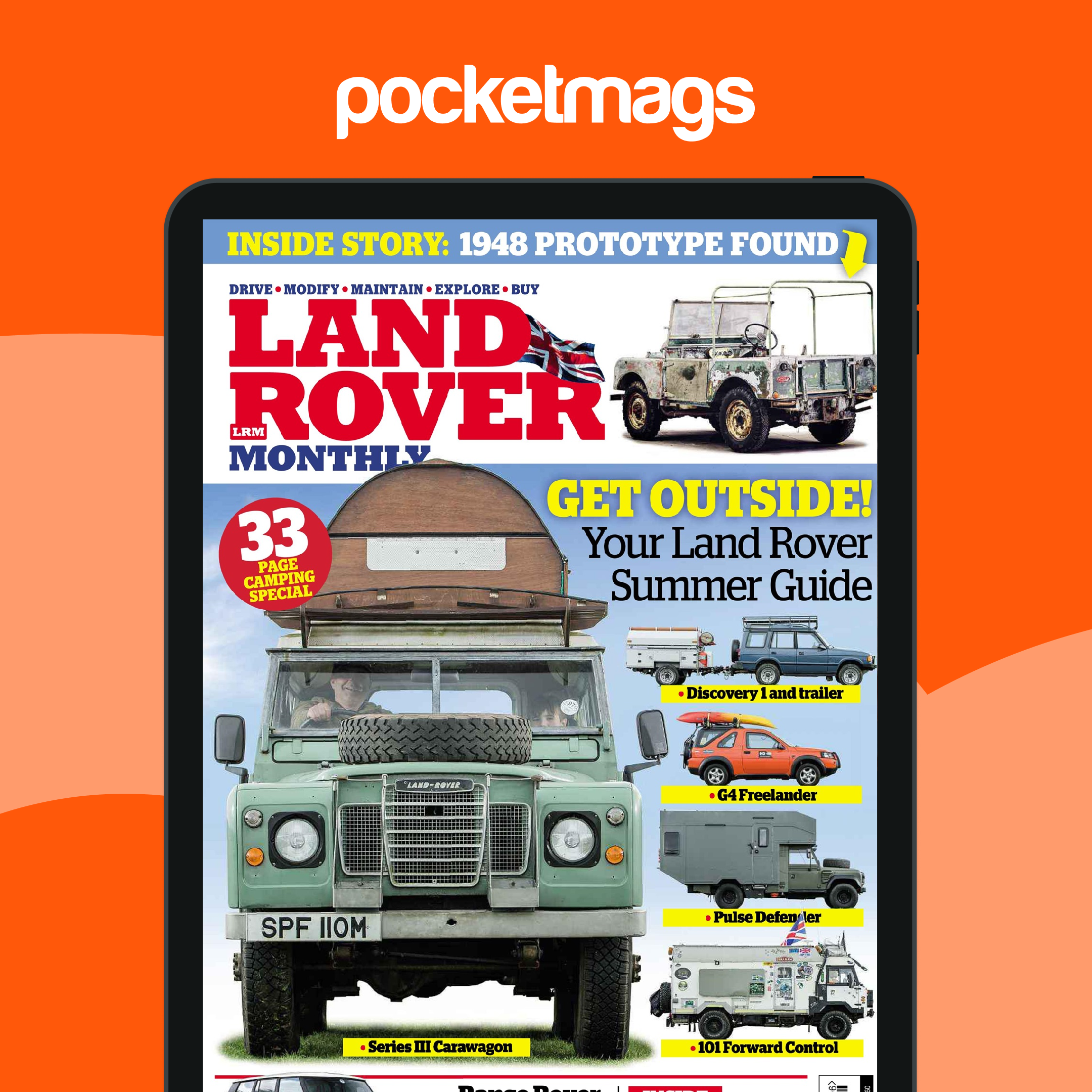Range Rover Register Magazine Land Rover Monthly Magazine - June 2018 Back Issue