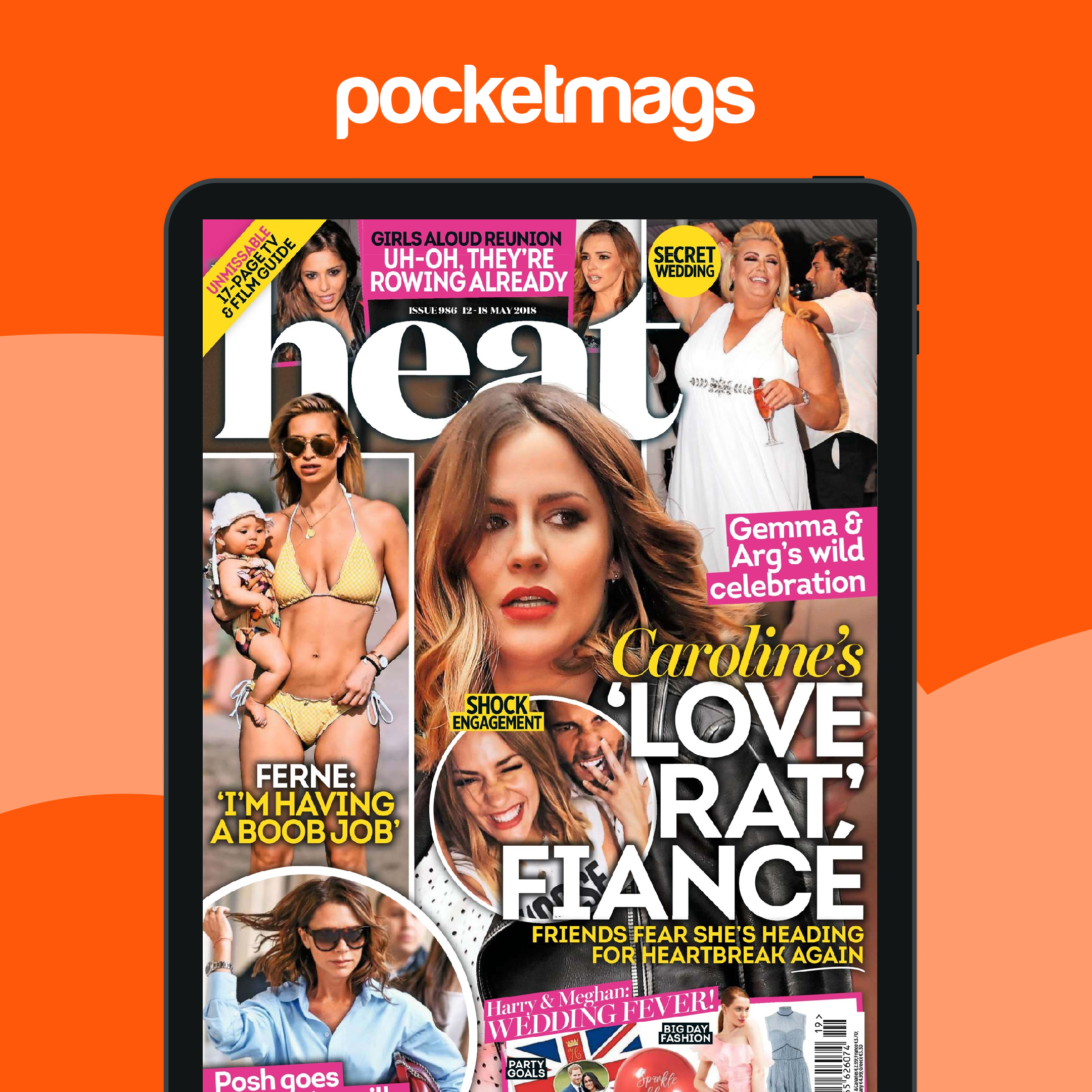 Heat Magazine 12th May 2018 Back Issue - Main Image