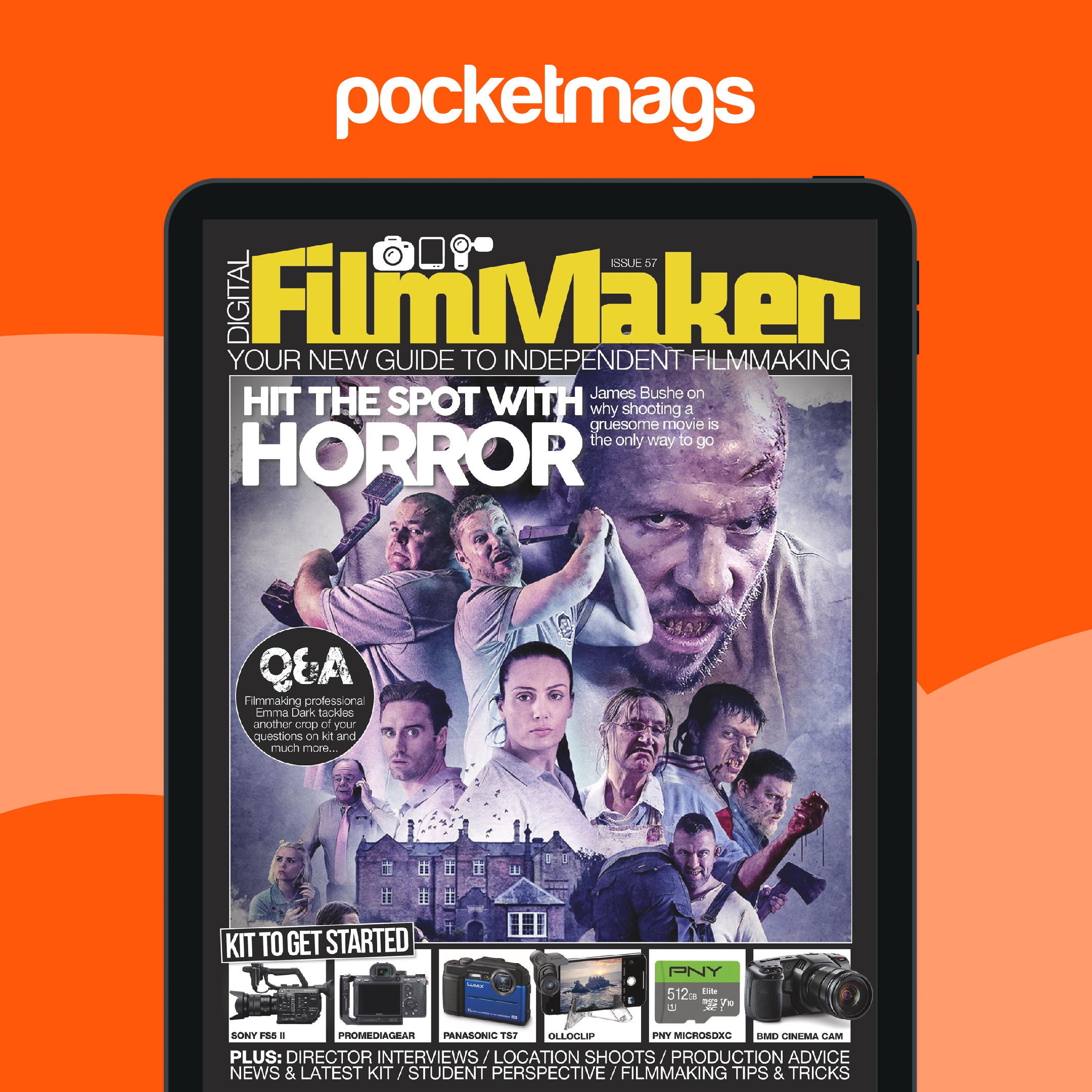 Digital FilmMaker Magazine - DFM issue 57 Back Issue