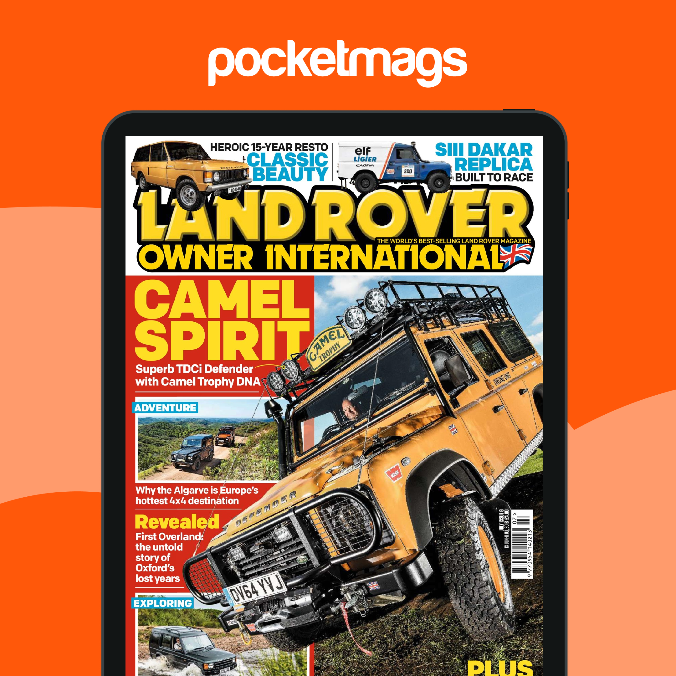 Range Rover Register Magazine Land Rover Owner Magazine - July 2018 Back Issue