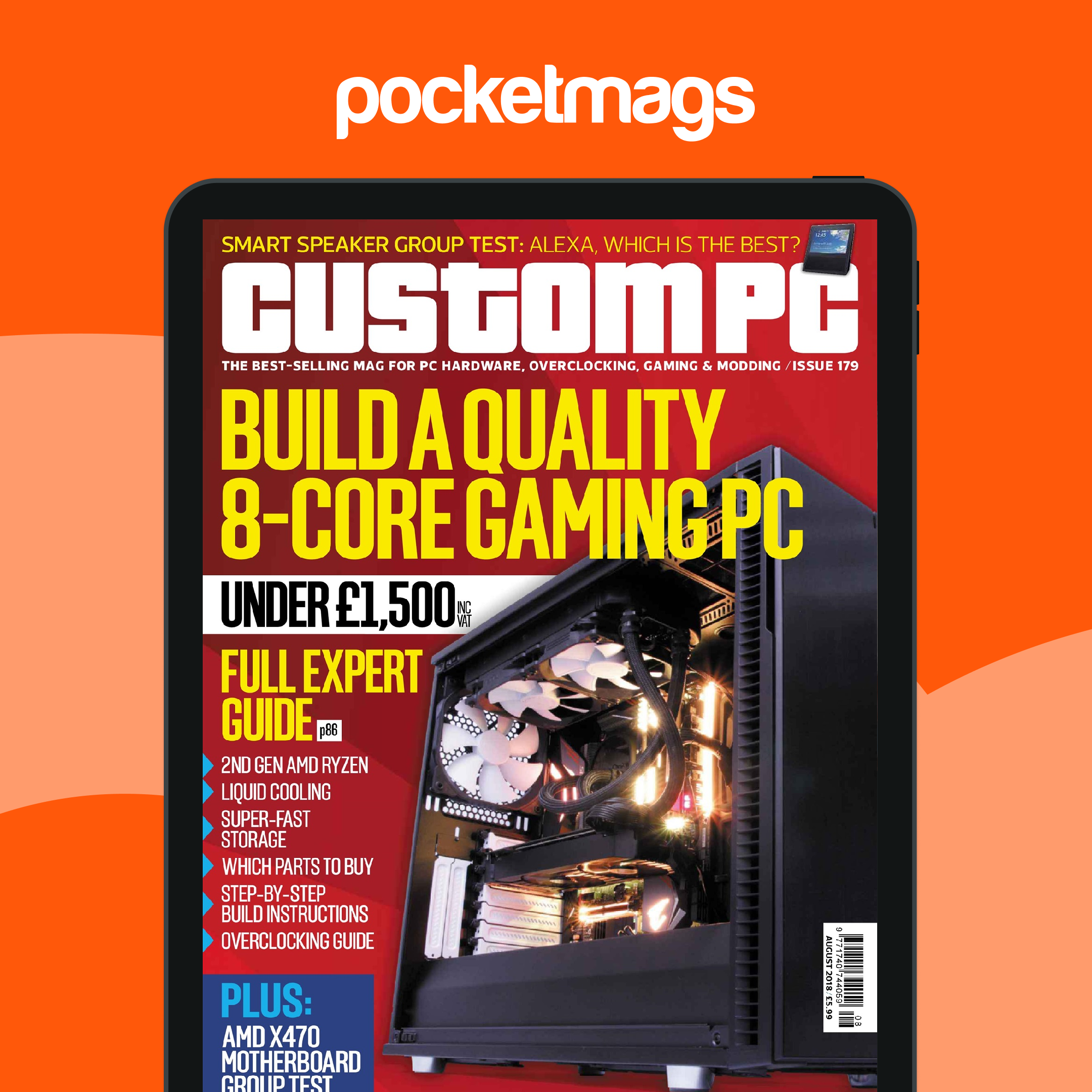Pc Mod Magazine Custom PC UK Magazine - August 2018 Back Issue