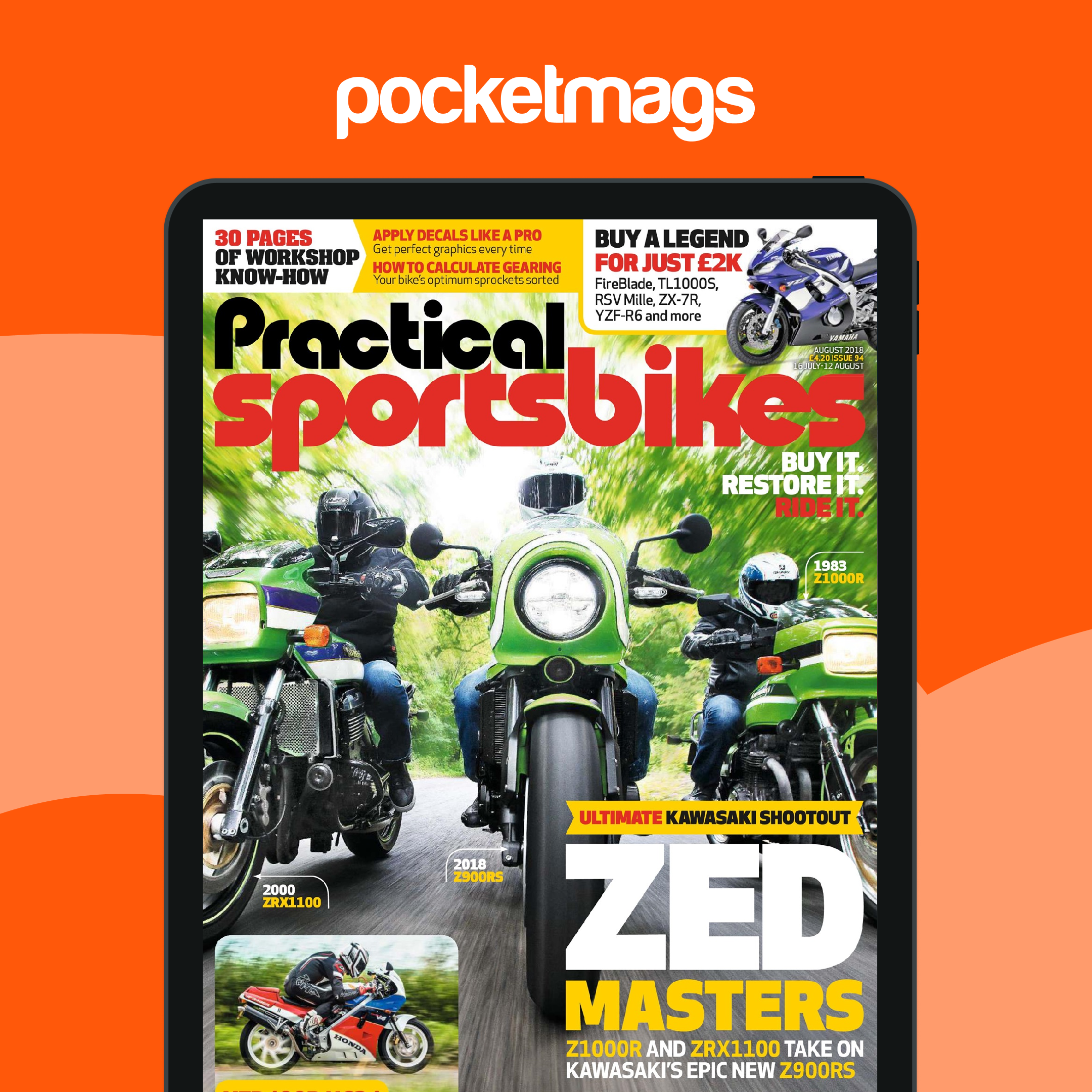 Practical Sportsbikes Magazine - August 2018 Back Issue