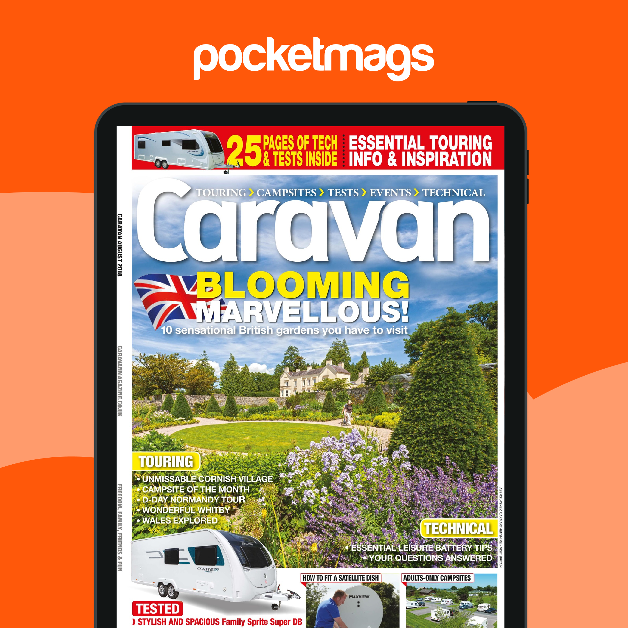 Caravan Magazine - Sensational Gardens Special | August 2018 | Caravan ...
