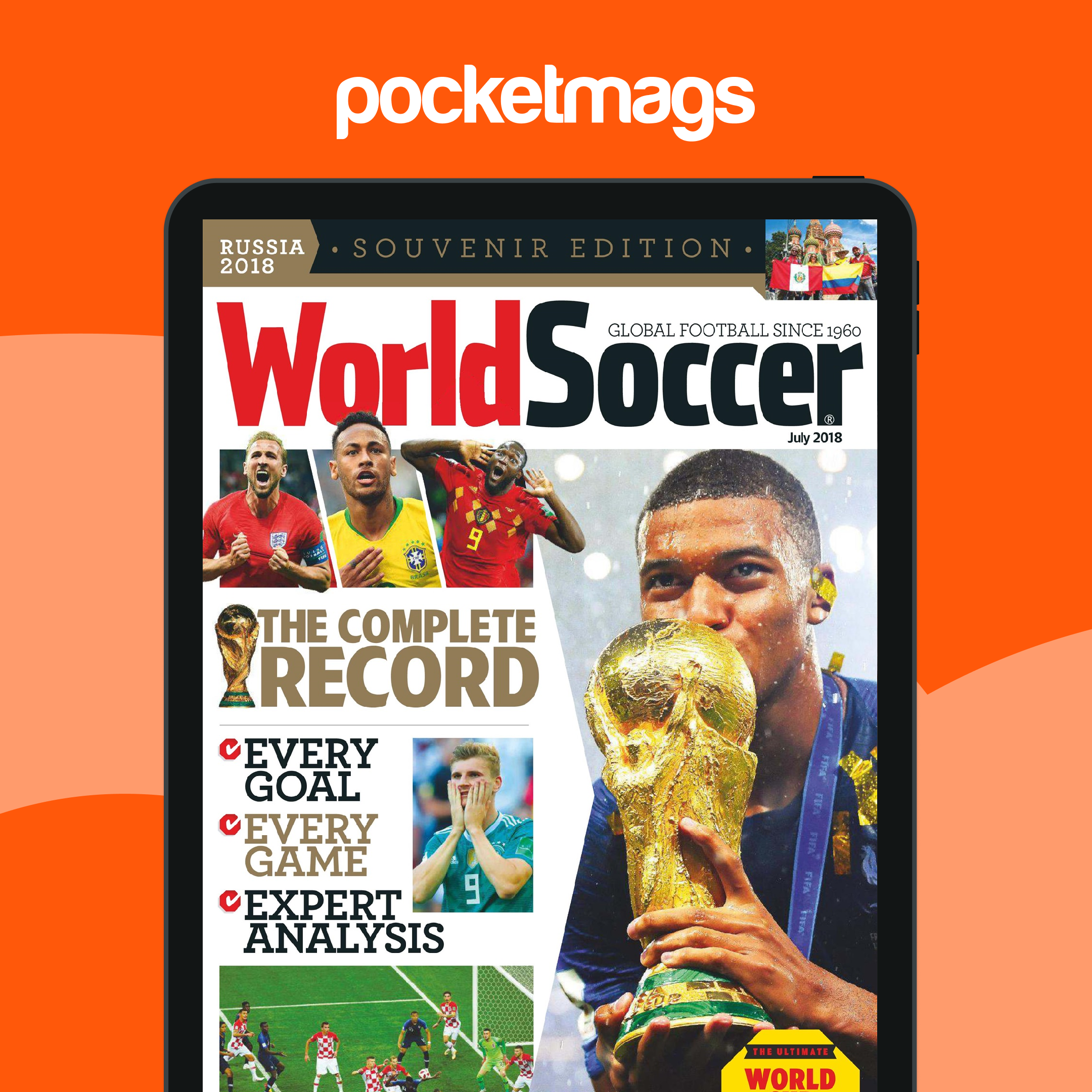 World Soccer Magazine - July 2018 Back Issue