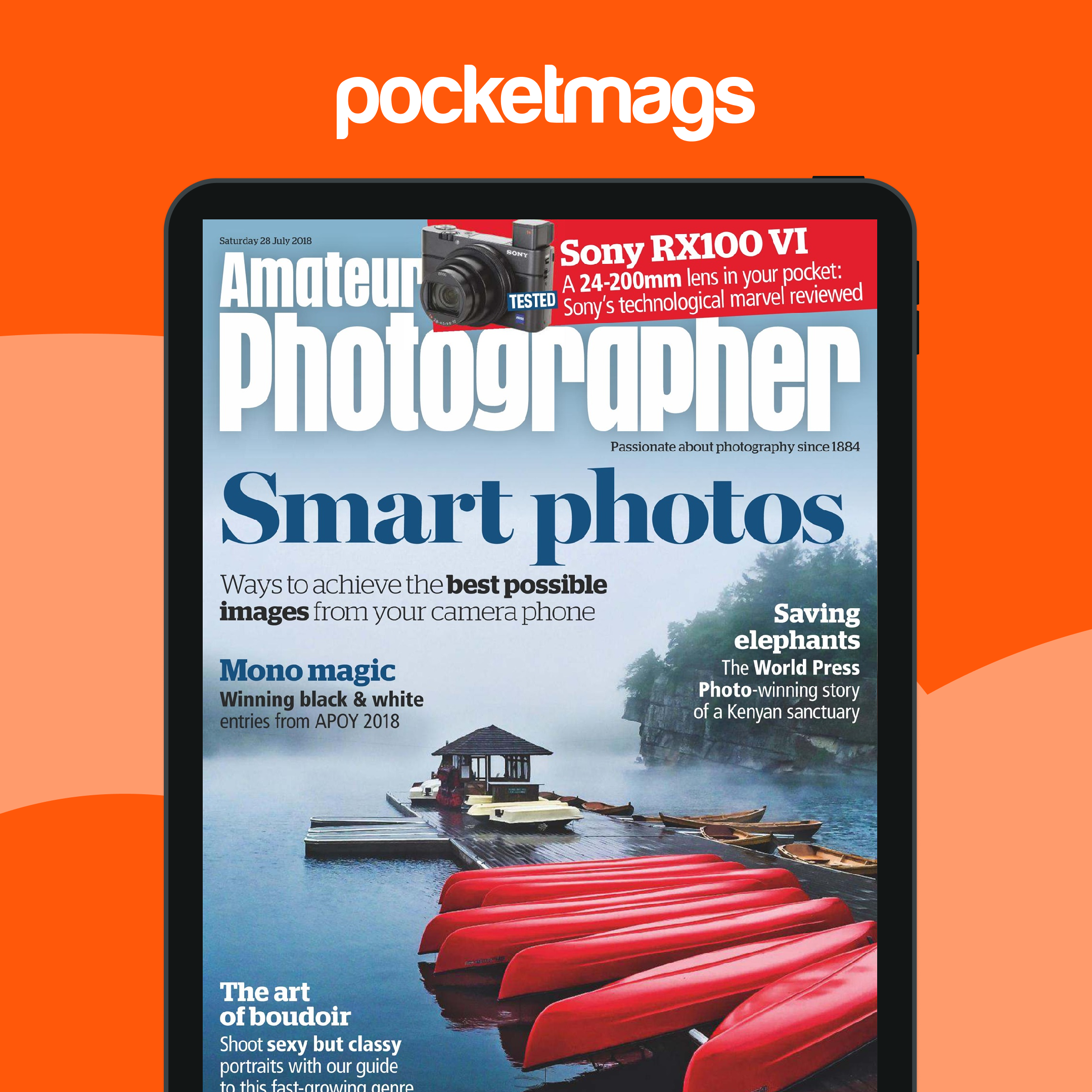 Amateur Photographer Magazine 28th July 2018 Back Issue