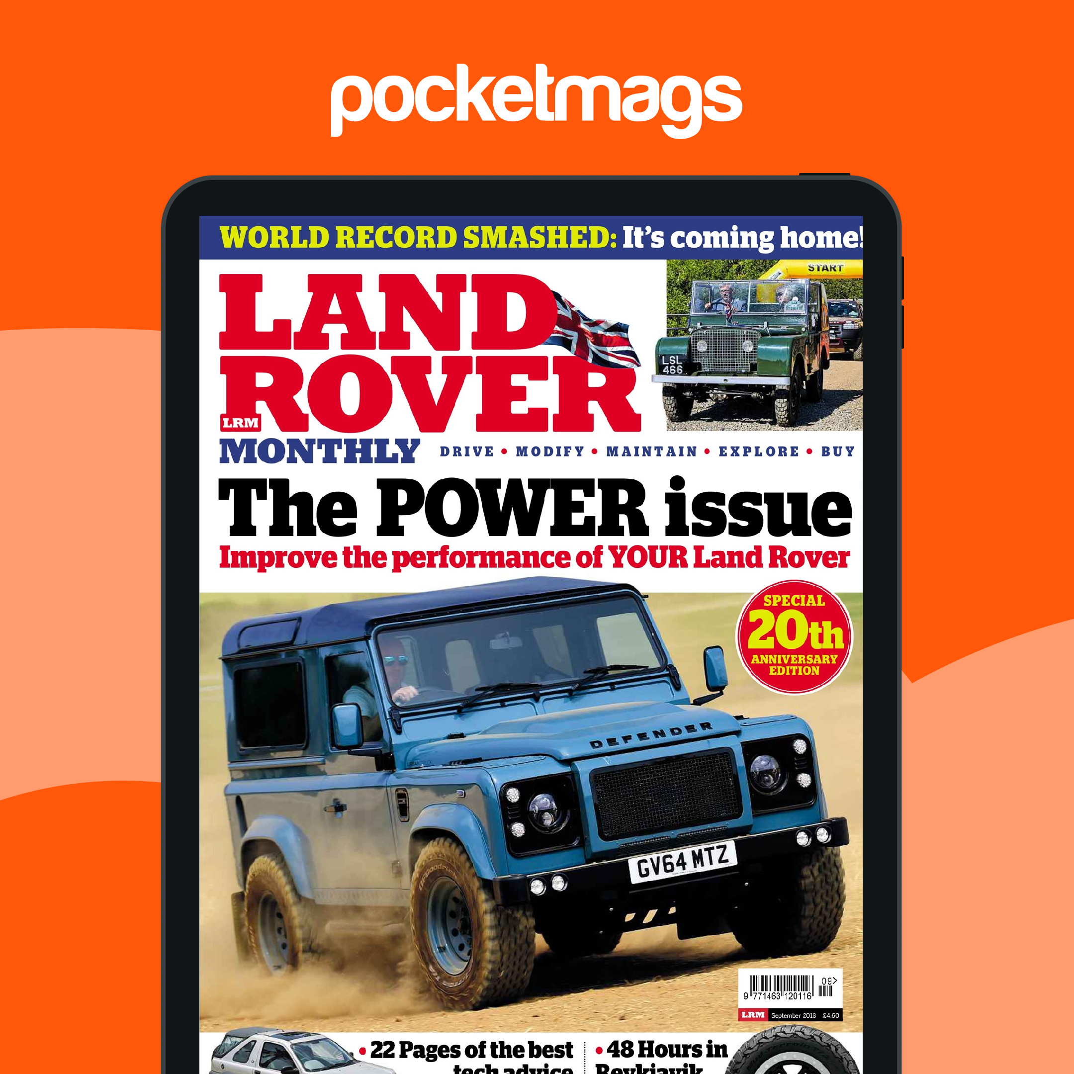 Range Rover Register Magazine Land Rover Monthly Magazine - September 2018 Back Issue
