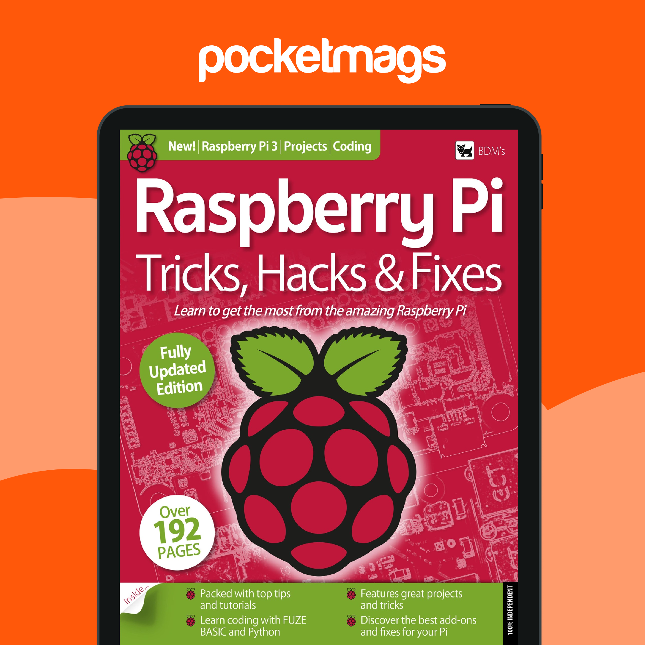 Coding User Magazine - Raspberry Pi Tricks, Hacks & Fixes Edición anterior