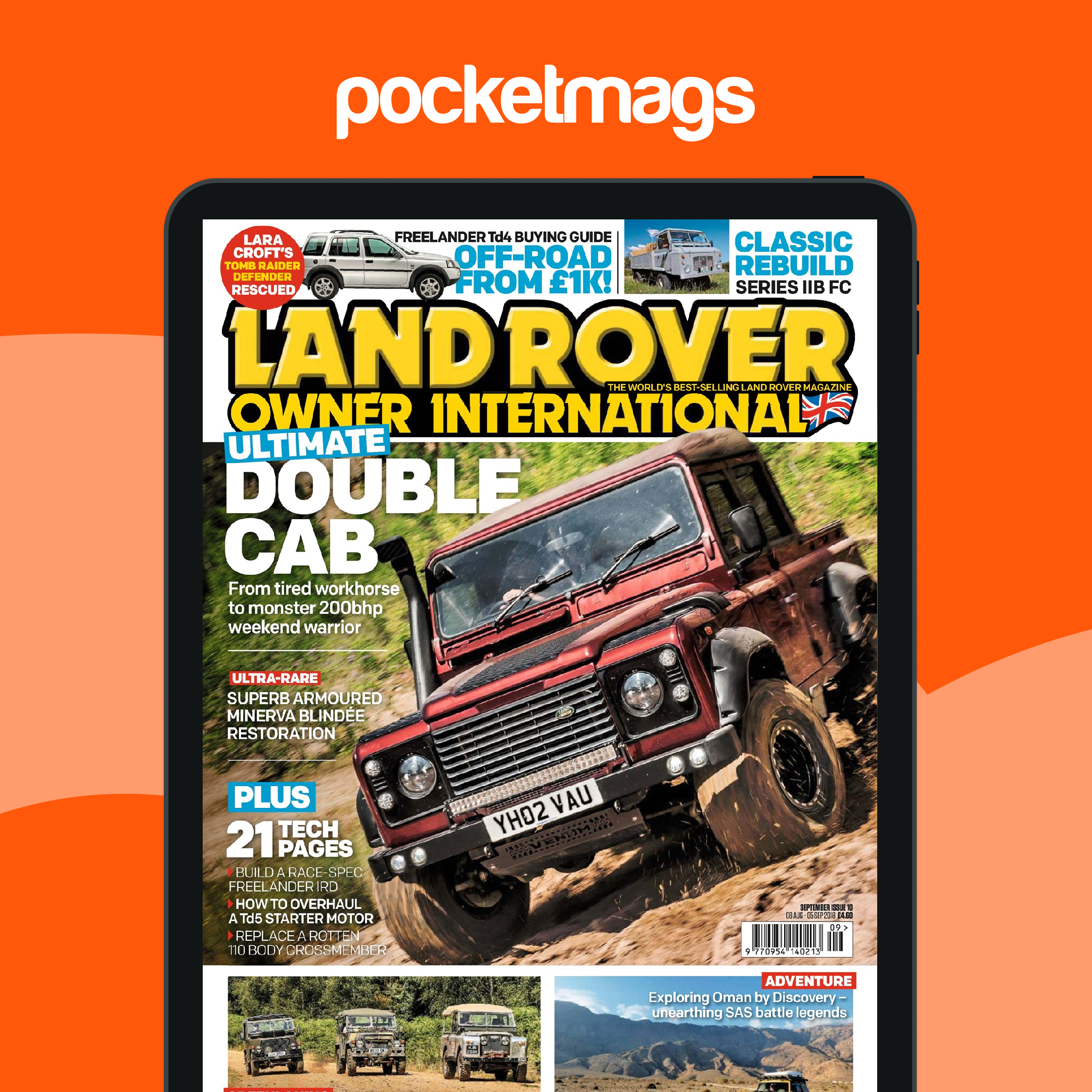 Range Rover Register Magazine Land Rover Owner Magazine - September 2018 Edición anterior