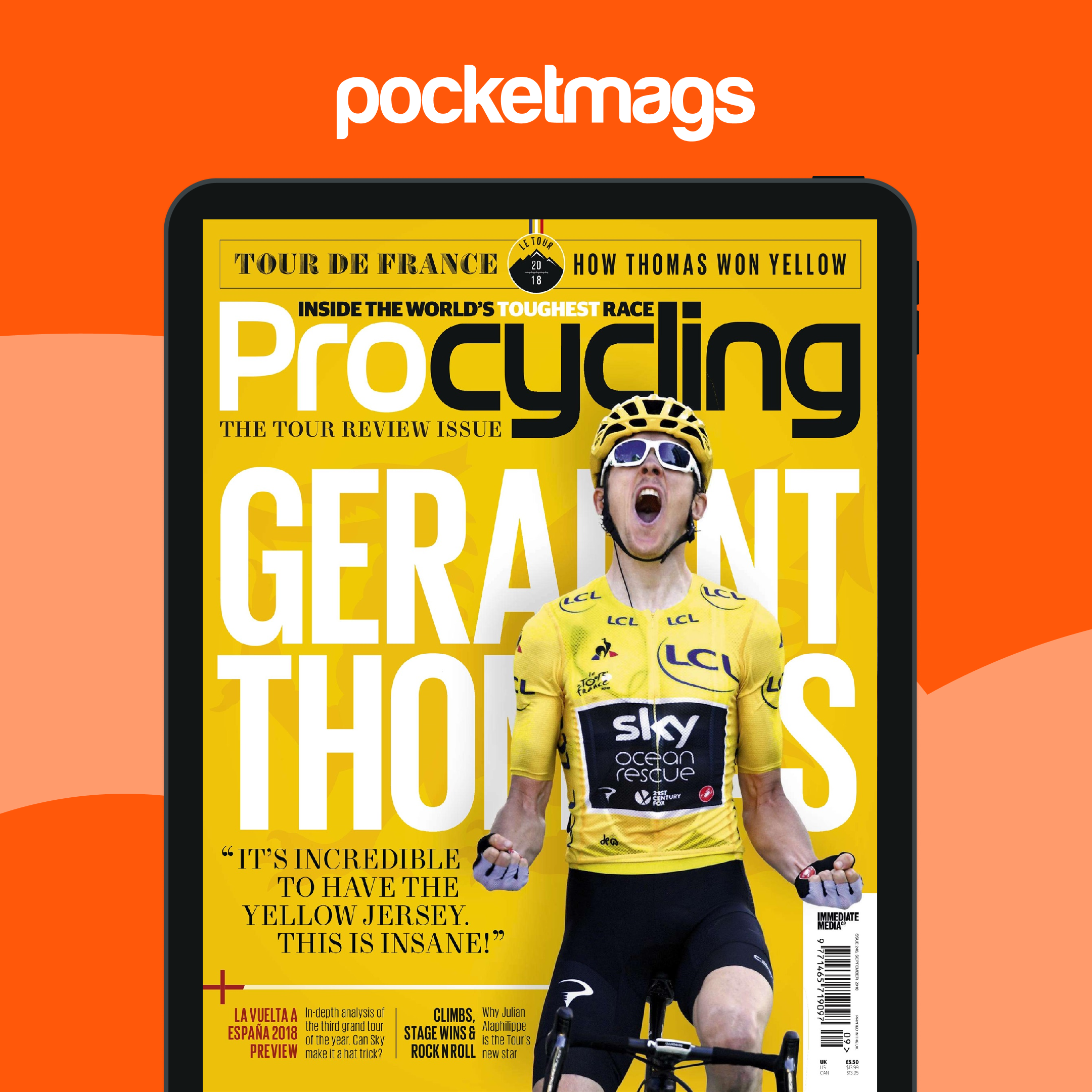 Procycling Magazine Tour De France Review Back Issue
