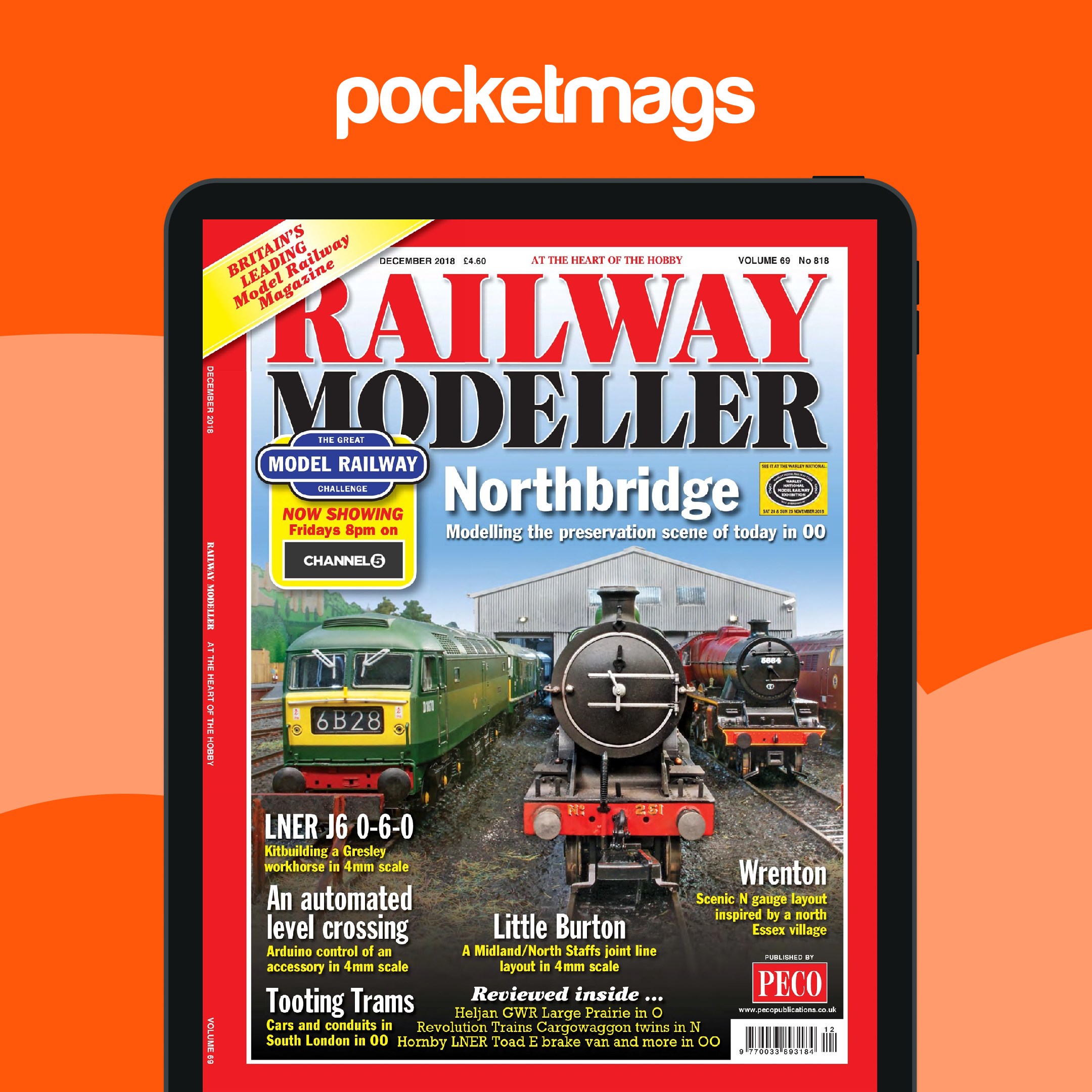 Railway Modeller Magazine - December 2018 Back Issue
