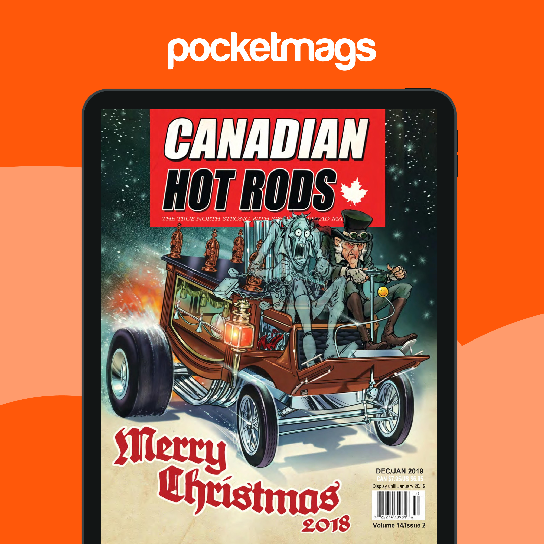 Canadian Hot Rods Magazine - CANADIAN HOT RODS DEC/JAN 2019 Back Issue