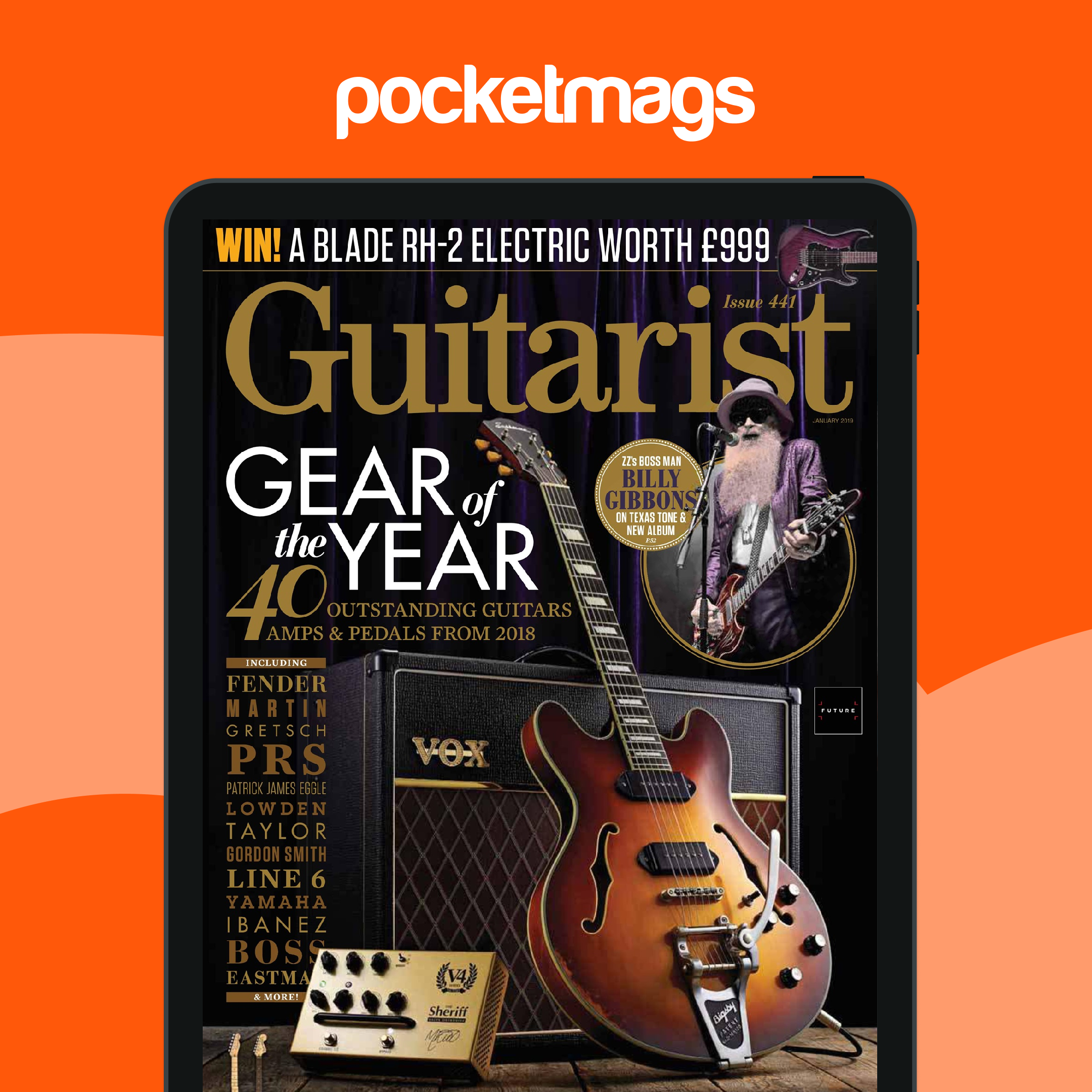Guitarist Magazine - January 2019 Back Issue